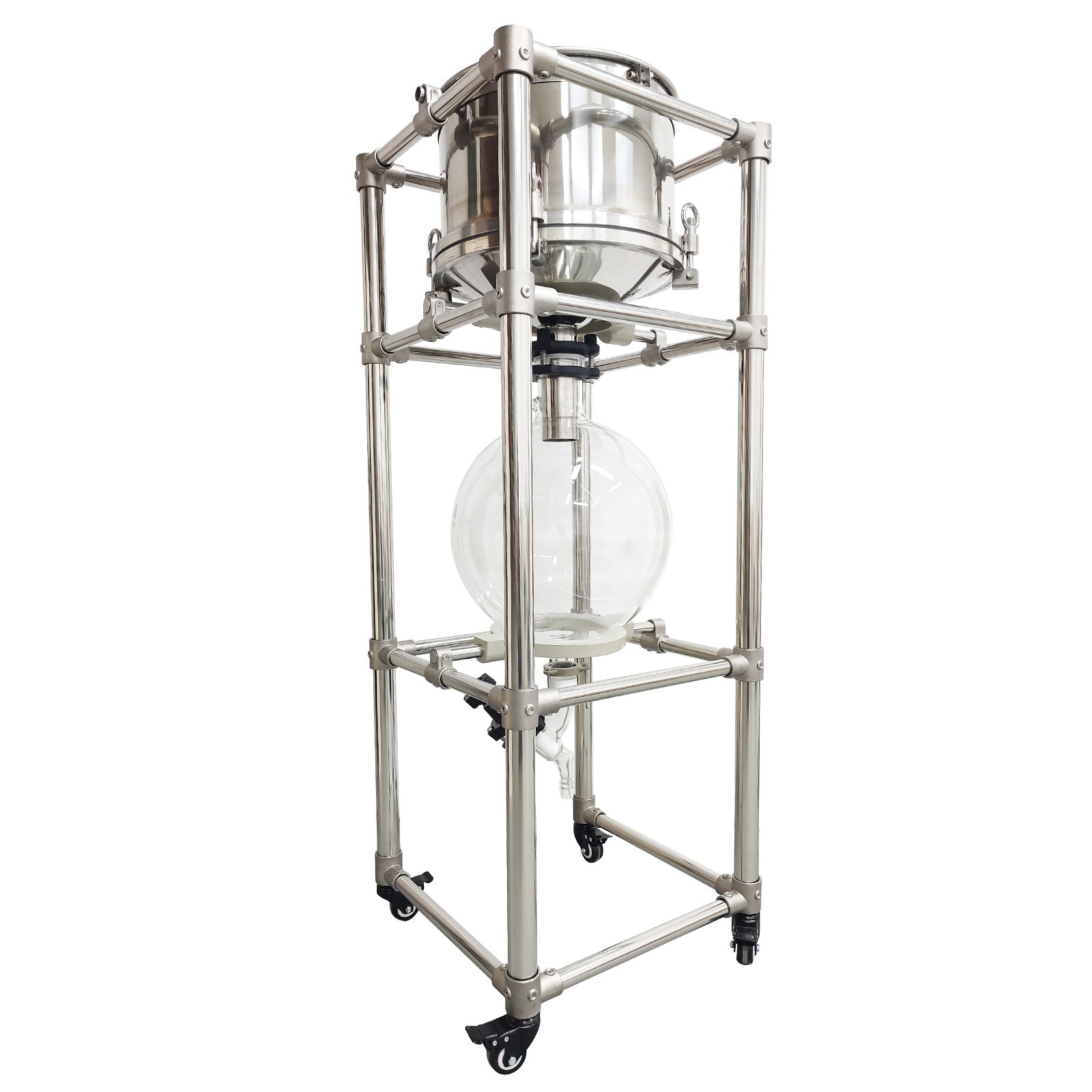 Lab Split Type Vacuum Suction Filter 304 Stainless Steel Buchner Funnel 20L