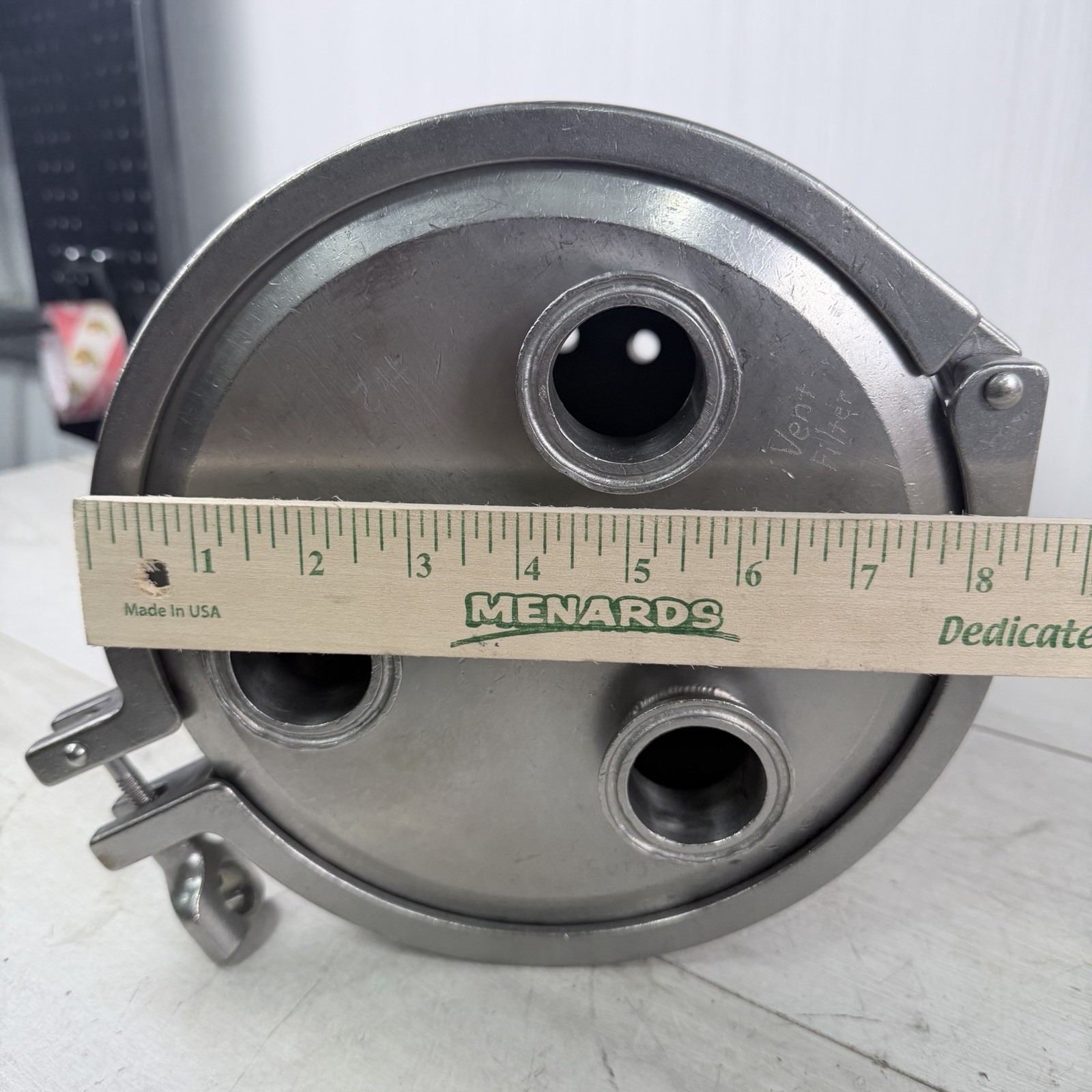 Stainless Steel Sanitary Process Pressure Vessel Tank Tri Clamp Pharma Biotech