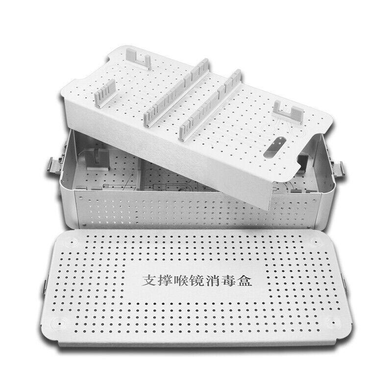 laryngoscope sterilization tray box case surgical medical instrument tray box