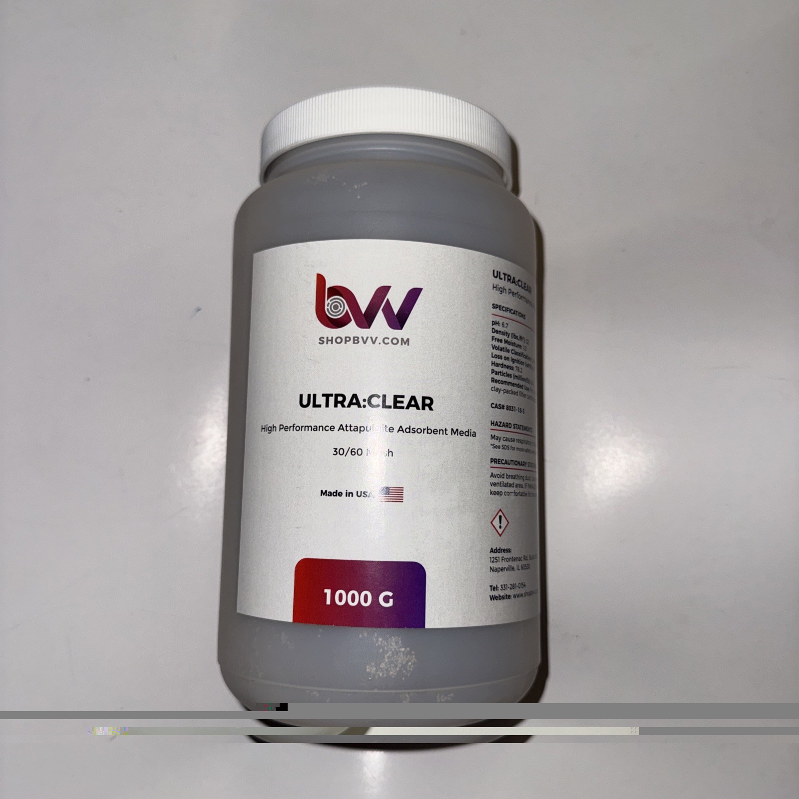 BVV Ultra Clear Granular High Performance Bentonite for Bleaching & Decolorizing