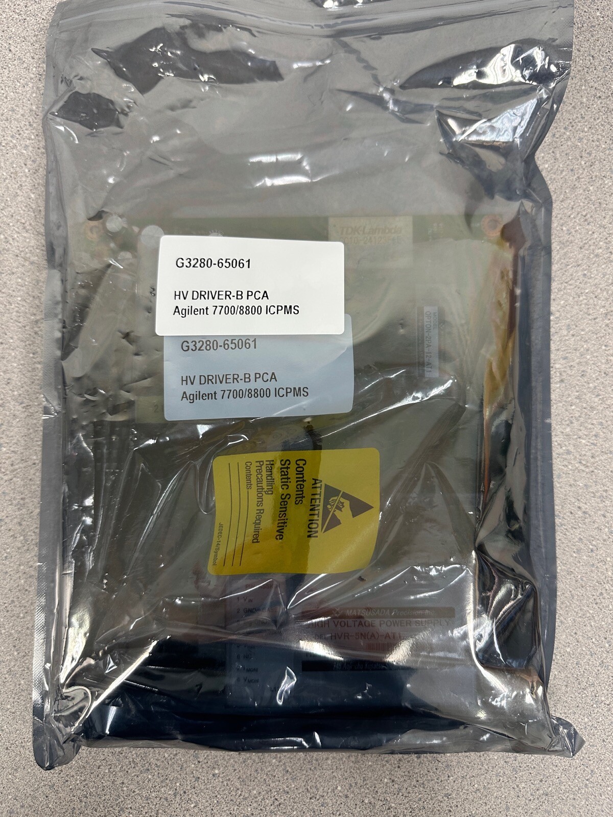 G3280-65061 HV Drive-B PCA for Agilent 7700/8800 ICPMS