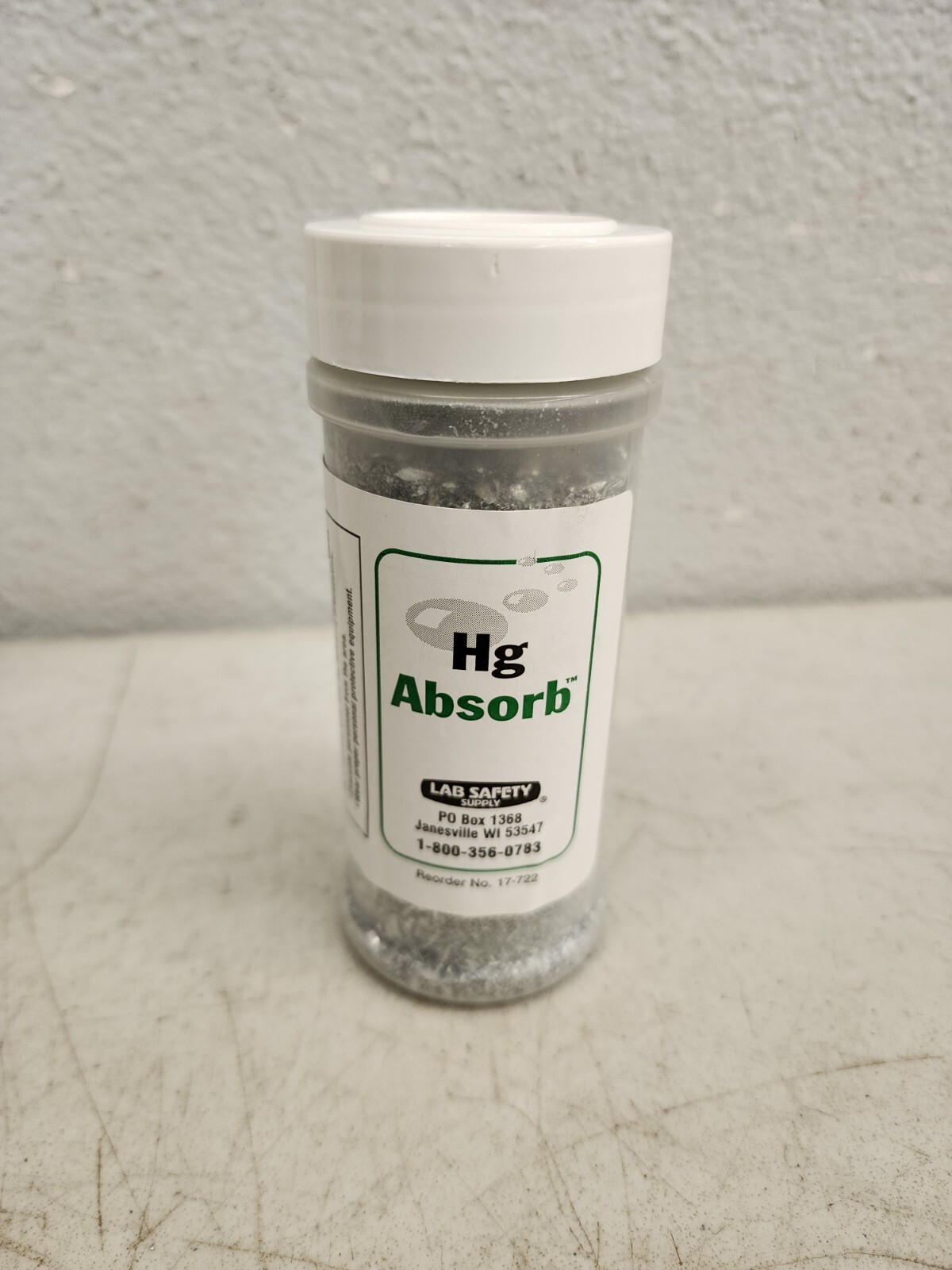 Mercury Spill Kit – Lab Hazmat Mitigation – Complete Desk/Wall Kit – OPEN