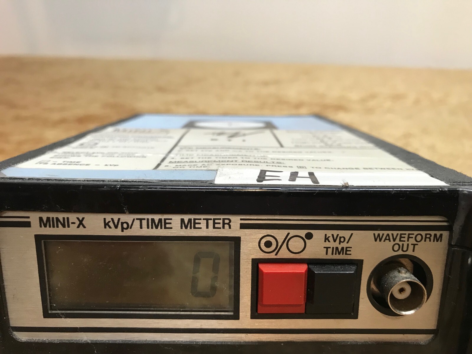 Read RTI Mini PMX KVp Time xray meter fluke victoreen RMI Radcal raysafe unfors