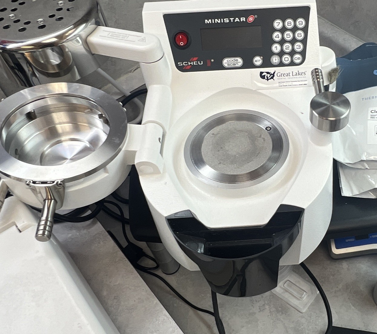 Scheu MINISTAR S Dental Laboratory Dentistry Pressure Forming Unit Machine