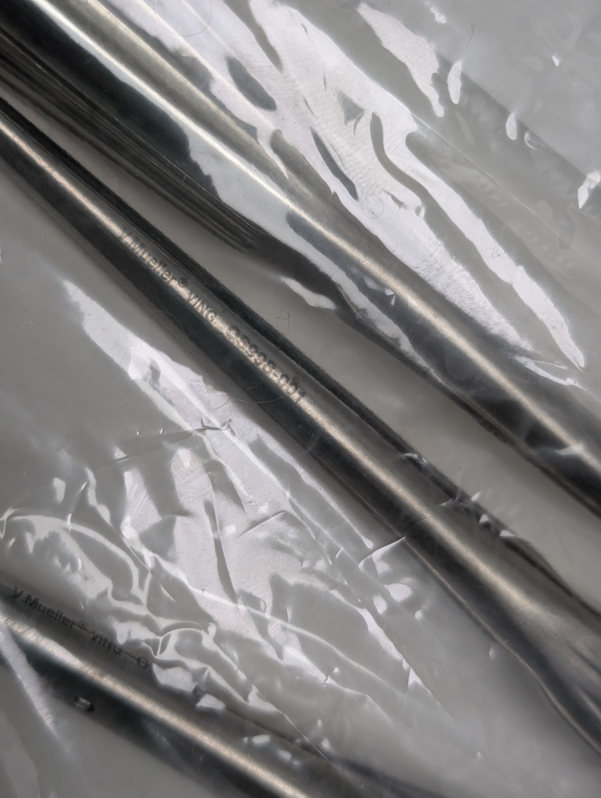 3 pcs. V. MUELLER OS998-003 OS998-002 OS998-001 Bone Curette Epstein (USED).