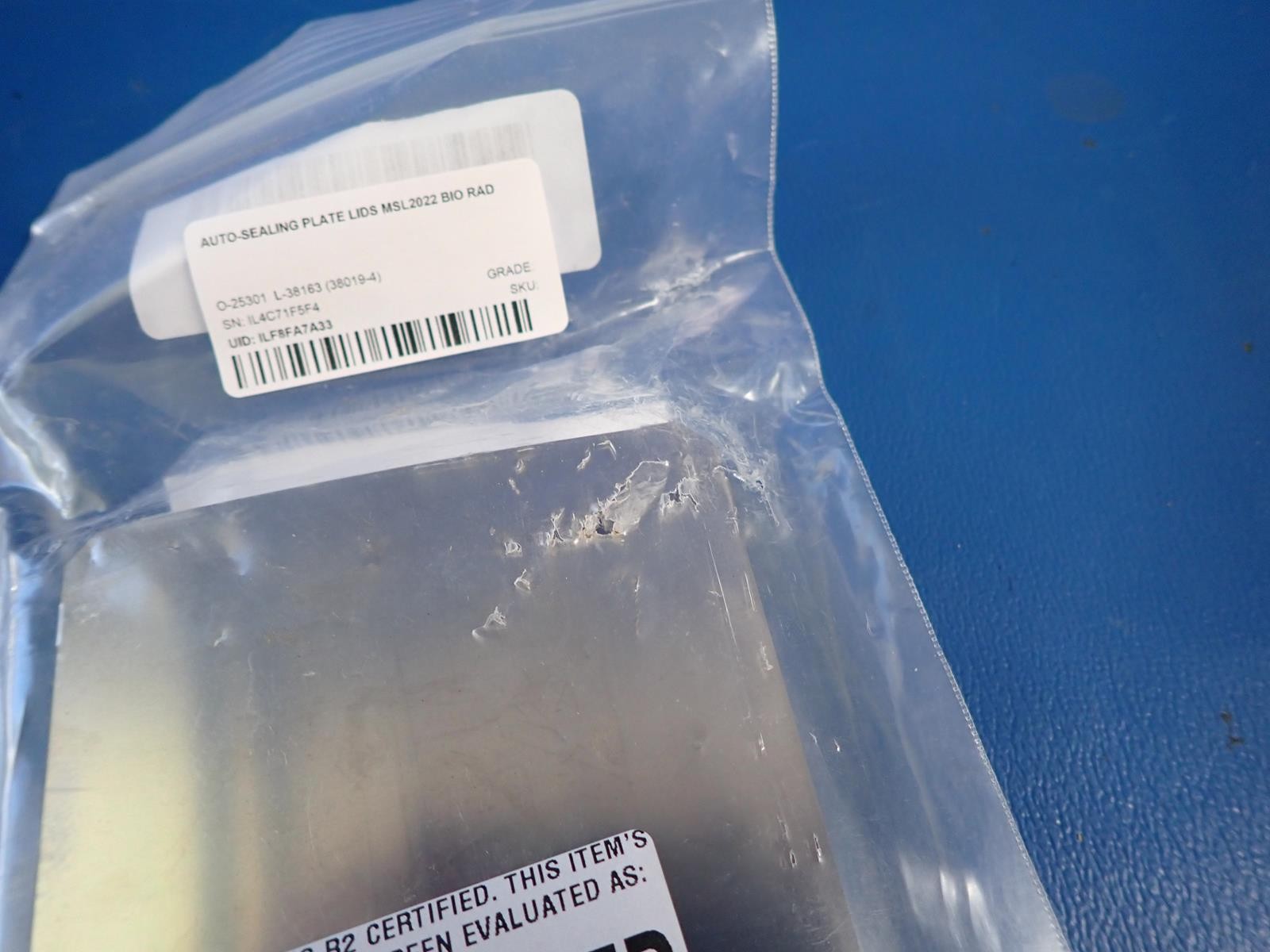 BIO RAD MSL2022 Arched Auto-Sealing Lids for PCR Plates | New Open Box!