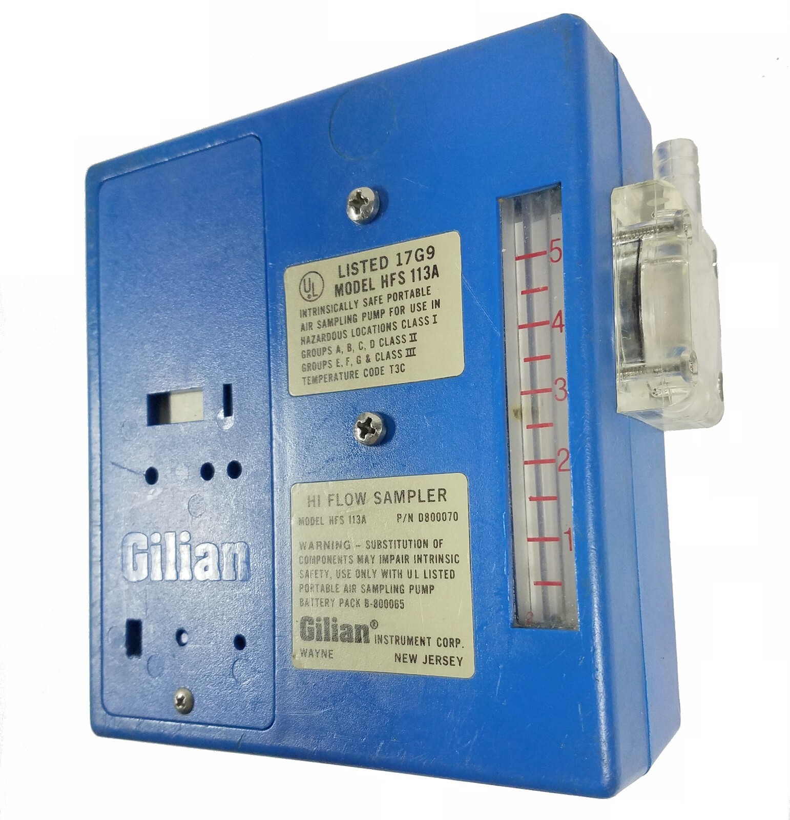 Gilian HFS-113A Hi Flow Air Sampler Pump PN:D800070 #2
