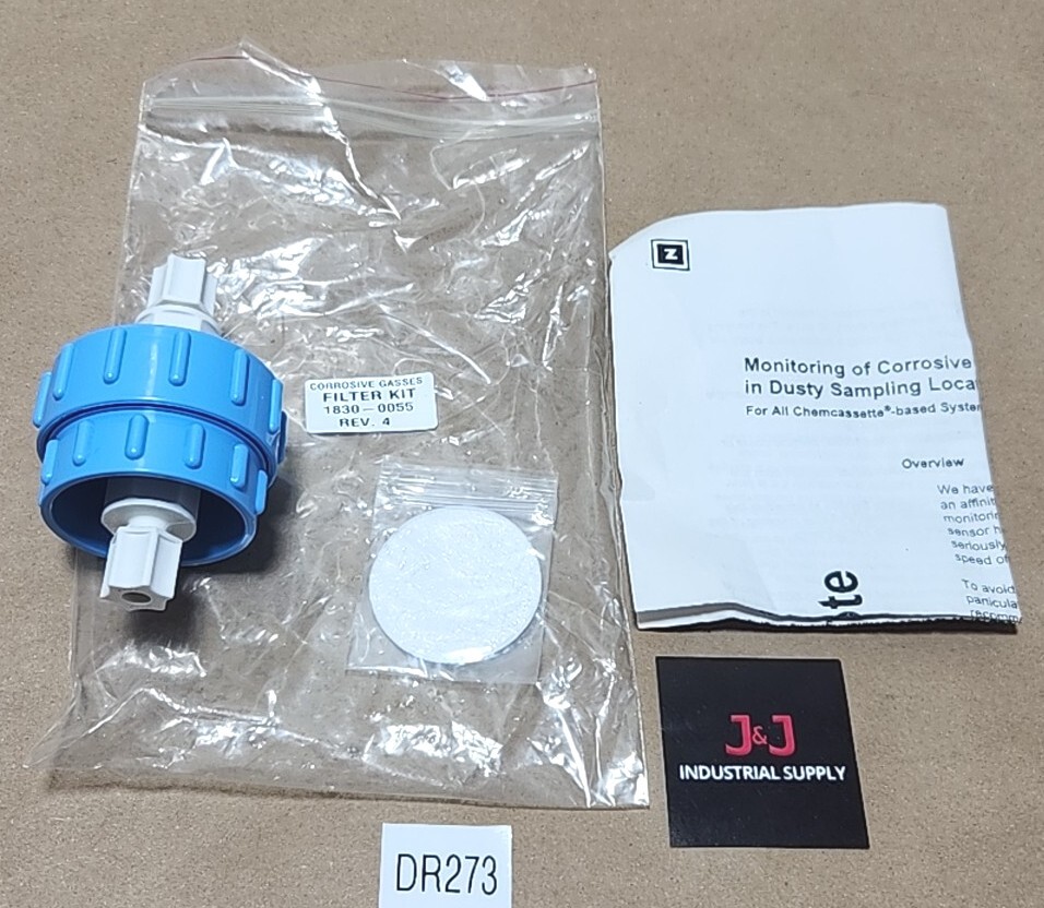 *NEW* Honeywell 1830-0055 Corrosive Gasses Filter Kit 47mm Filter + Warranty!