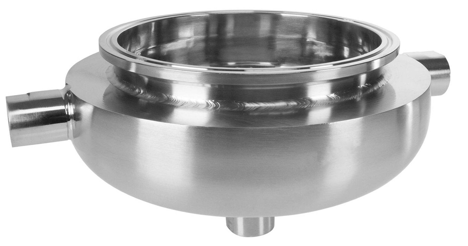BVV Jacketed Hemispherical Reducers with 1/2″ FNPT Drain Port