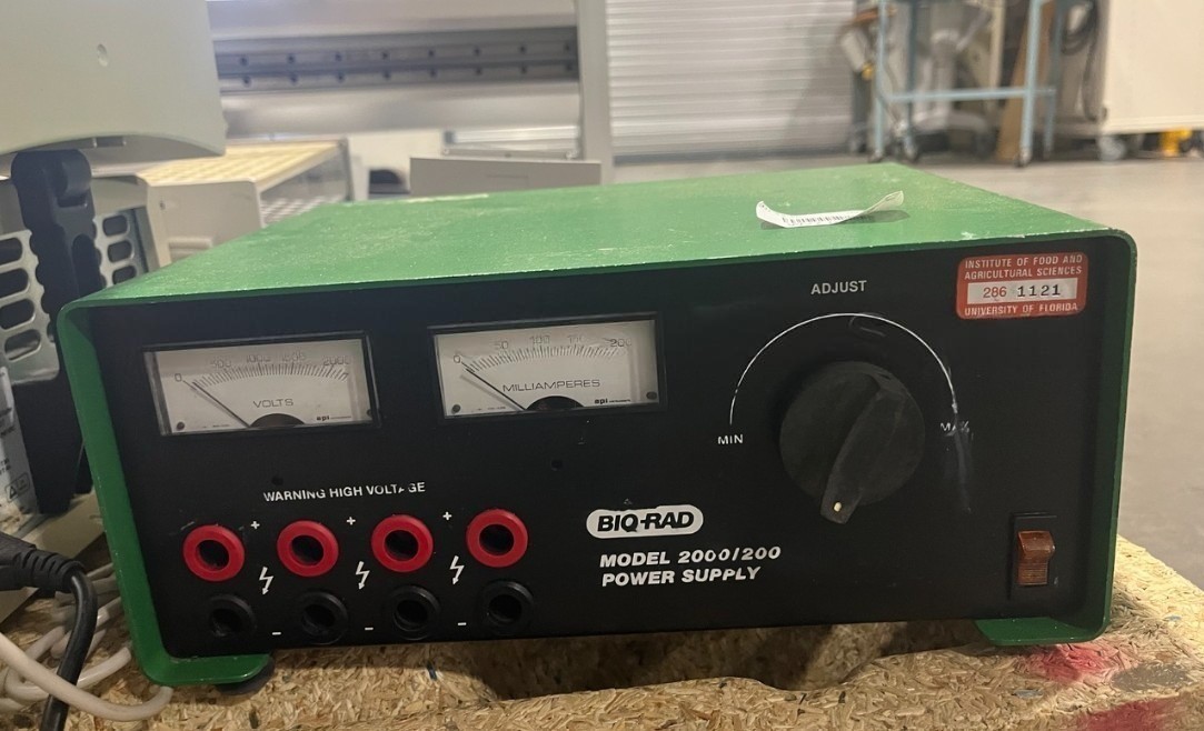 BIO RAD MODEL 2000/200 POWER SUPPLY