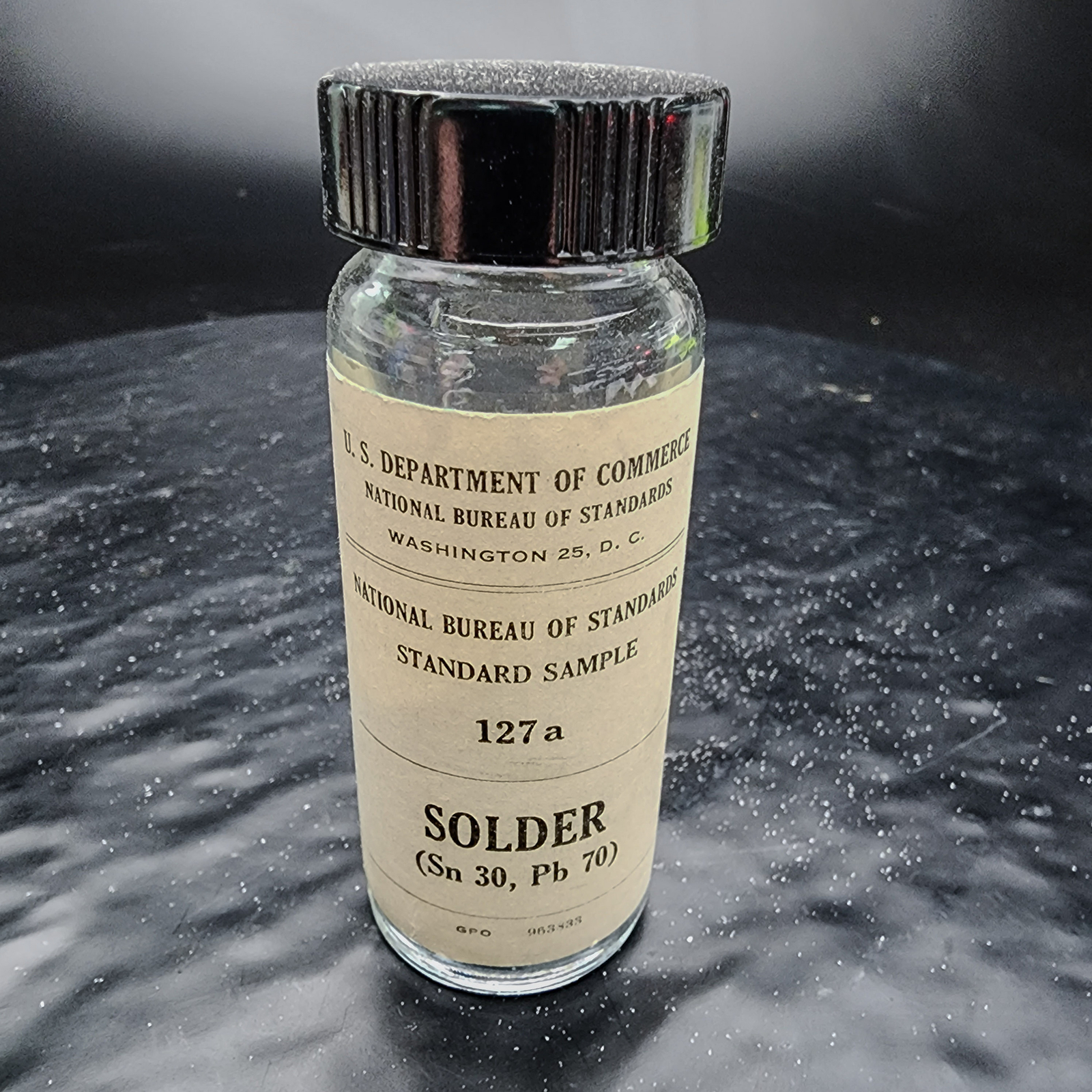 NBS/NIST Standard Reference Material 127a Solder Sn 30 Pb 70 Powder 🧪