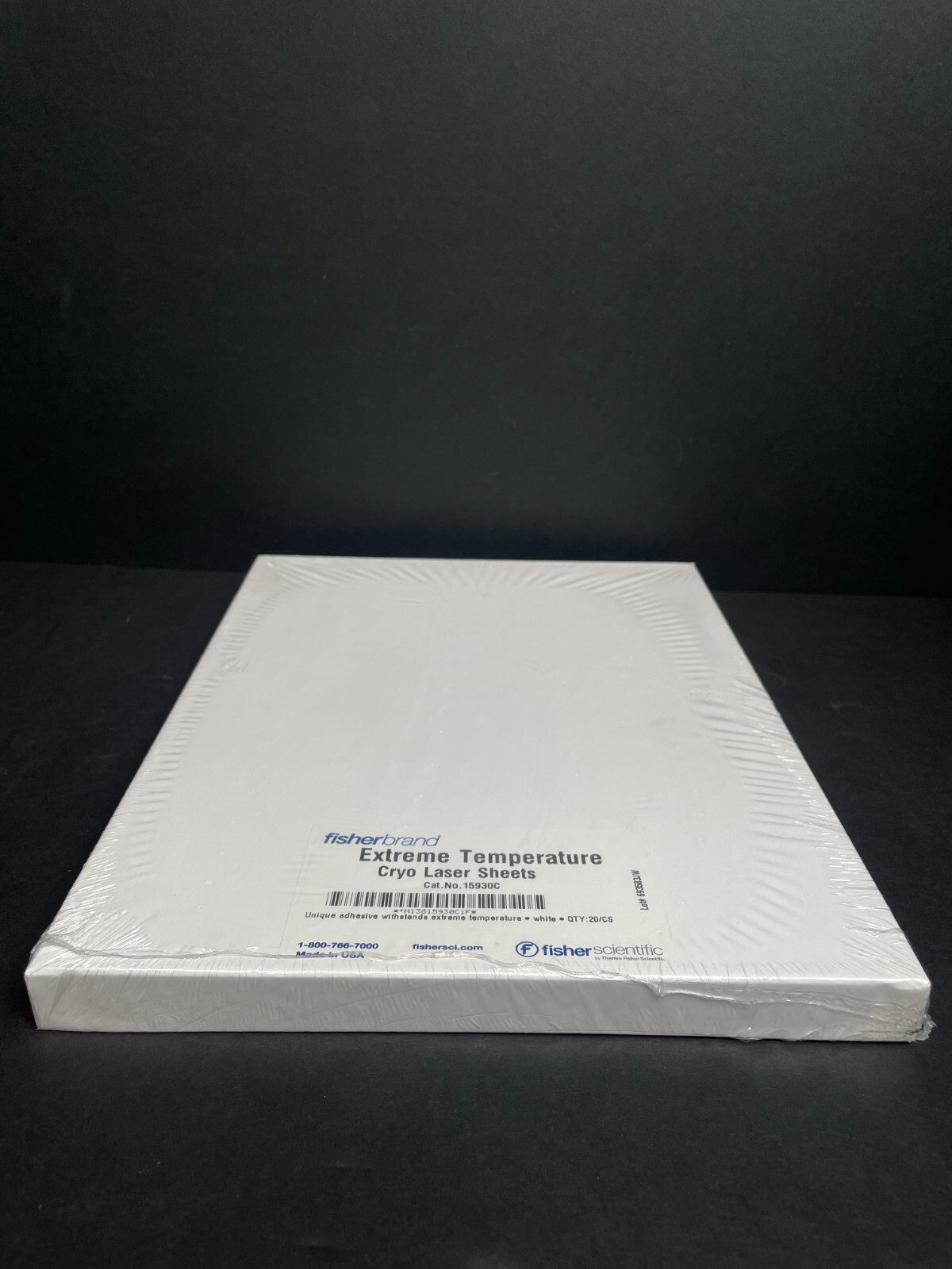 Fisher Scientific Freezer Label for 1.5 to 2 ml Tubes Total of 1700 Labels