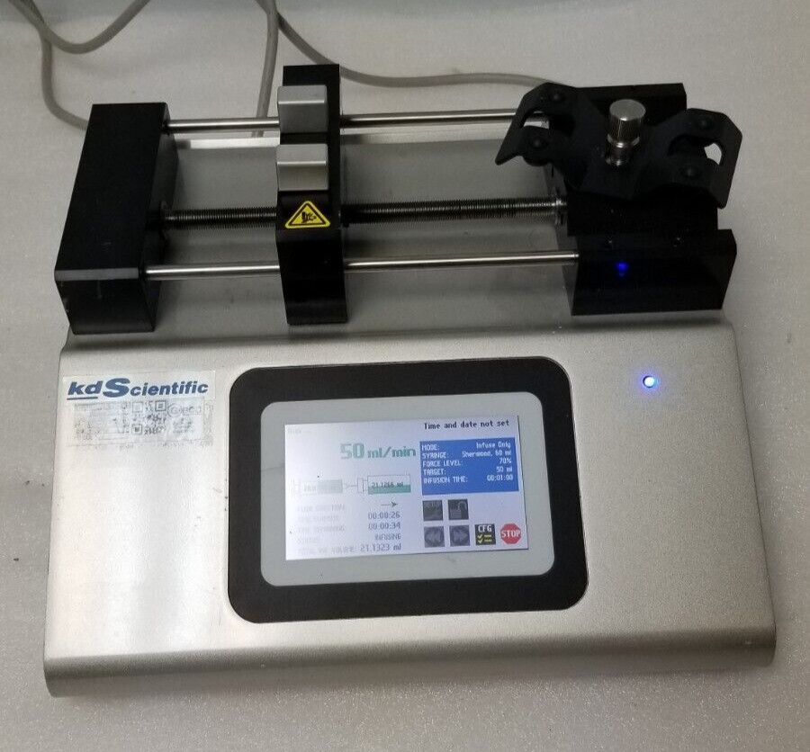 KD LEGATO 200 Syringe Infusion Pump Dual 788200 0.5 µl to 14 ml, 2022 2023 Model