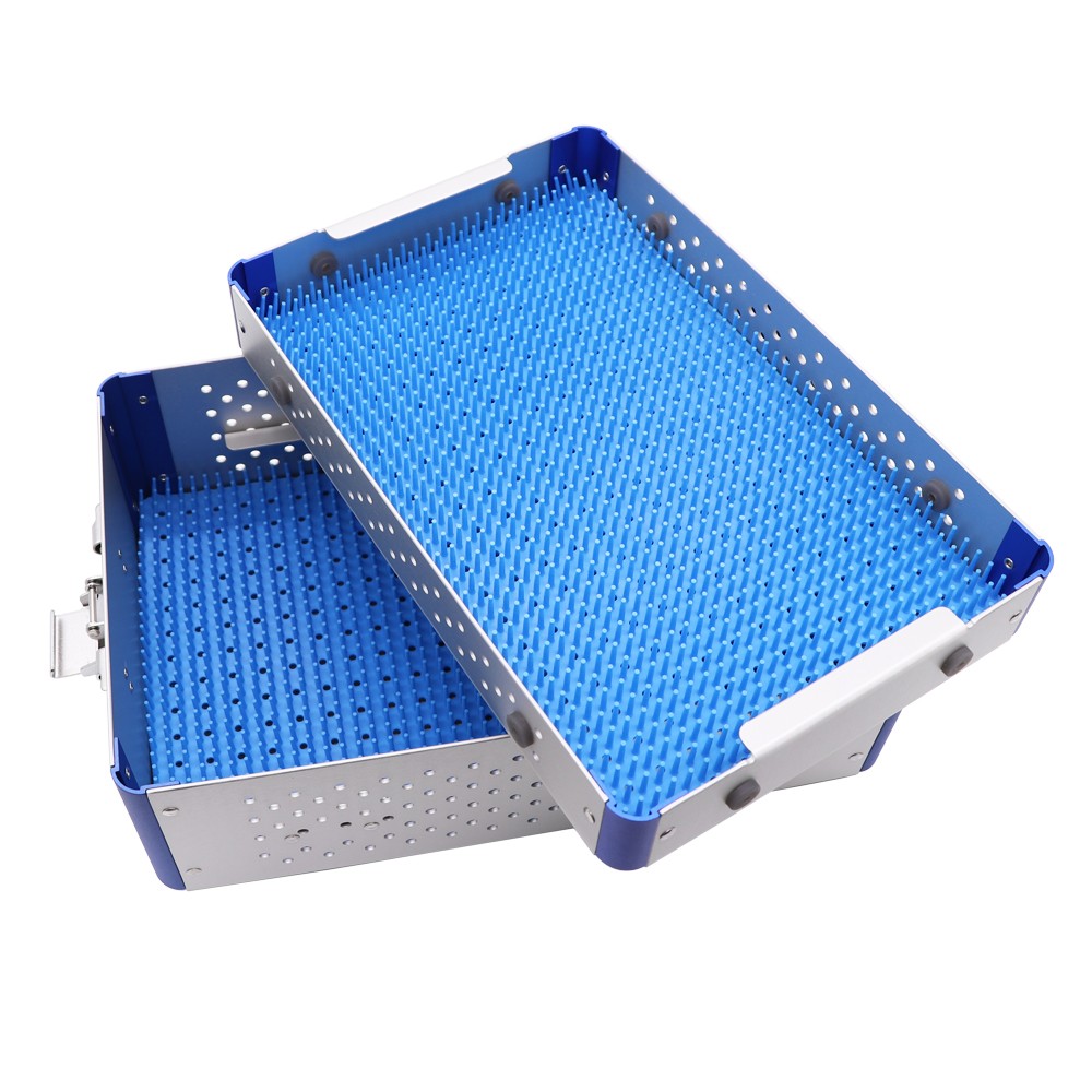 Sterilization Tray Case Universal Disinfection Box Aluminium Alloy Surgical Tool