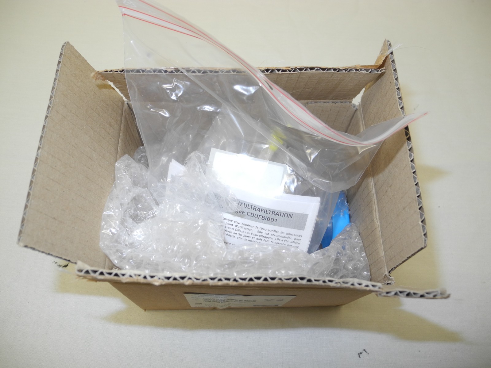 MILLIPORE CDUFBI001 FILTER CARTRIDGE KIT FOR BIOPAK POLISHER, NEW OPEN BOX