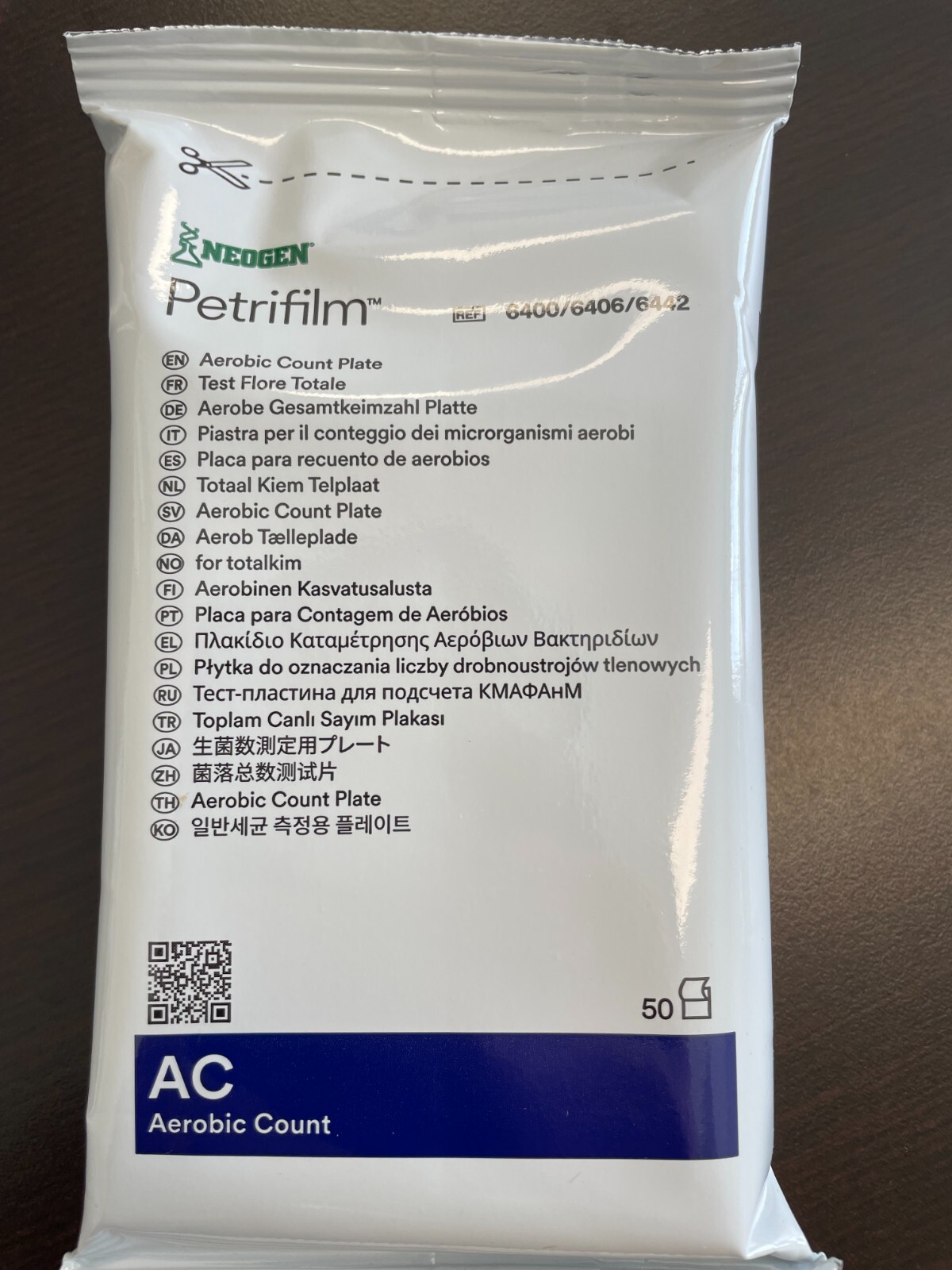 RUSH Qty 50 × 3M Petrifilm Aerobic Count Plates, REF 6400 Exp. 2026