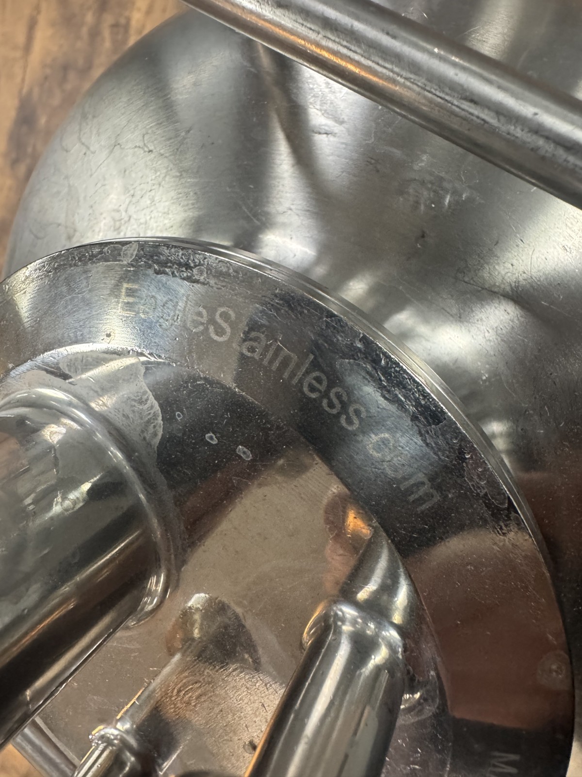 ASME Stainless Steel Sanitary Pressure Vessel Tri Clamp Process Tank 185 PSI 202