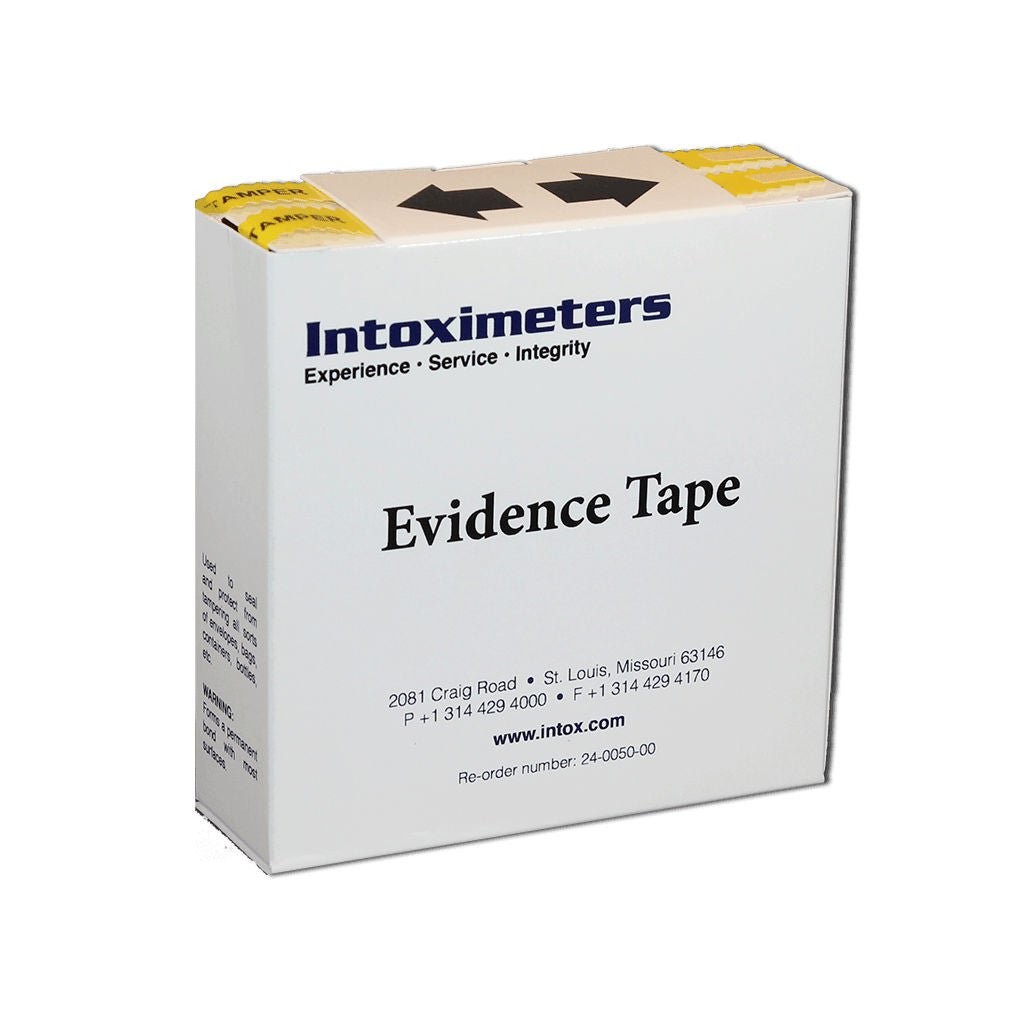 Tamper-Evident Tape Intoximeters Inc 1-1/2 X 12 Inch Vinyl (Box of 2)
