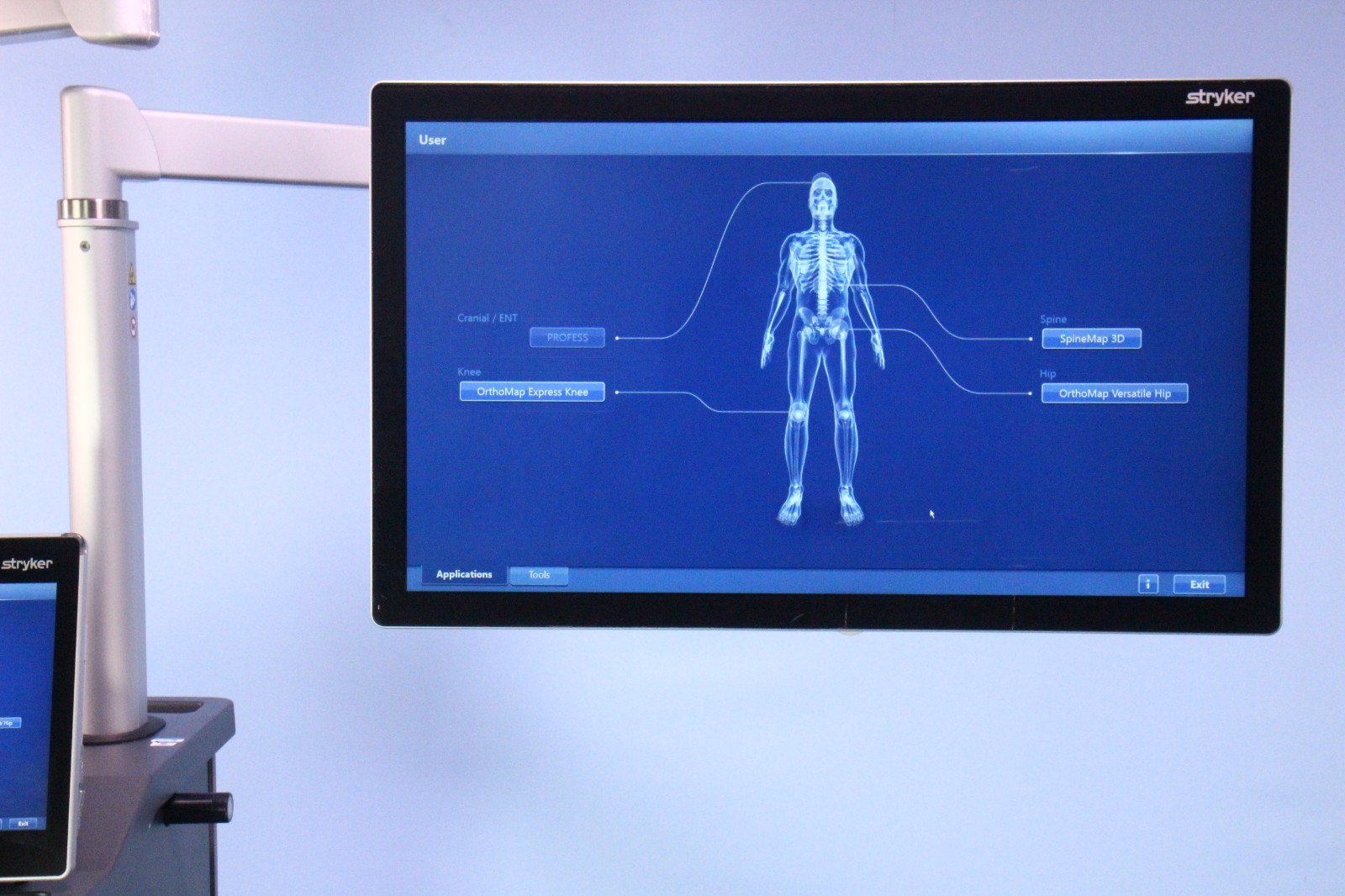 Stryker NAV3 Surgical Navigation System HD Surgical Navigation w/ Hip, Spine Map