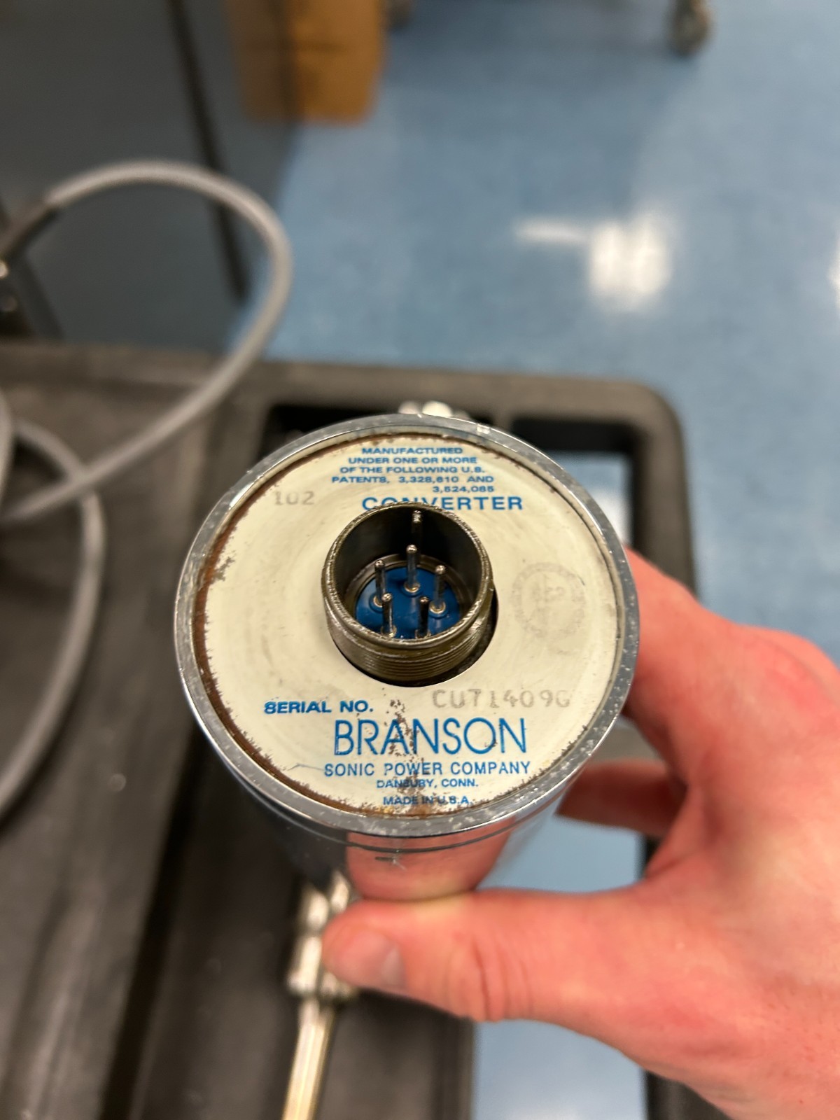 Branson Model 102C Converter for Digital Sonifiers