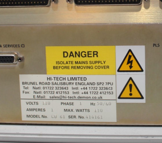 Hi-Tech Scientific CU-61 Spare Digital CU61