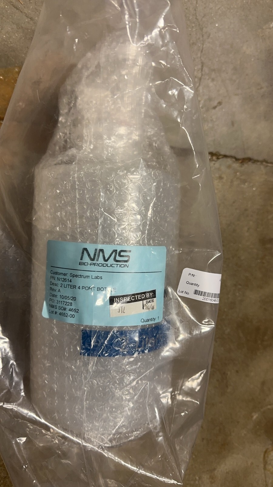 Repligen ACBT-2TC Bottle Assembly 2 Liter HB