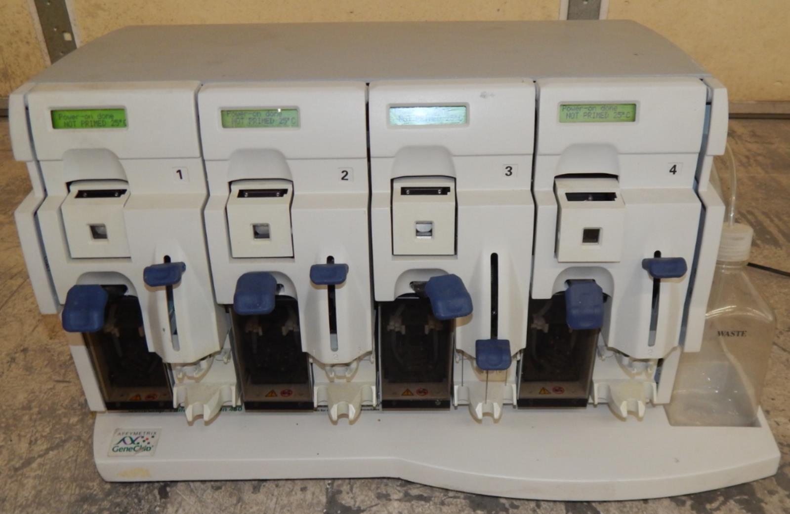 Affymetrix Genechip 400 Fluidics Station w/ Four Modules (#4124)