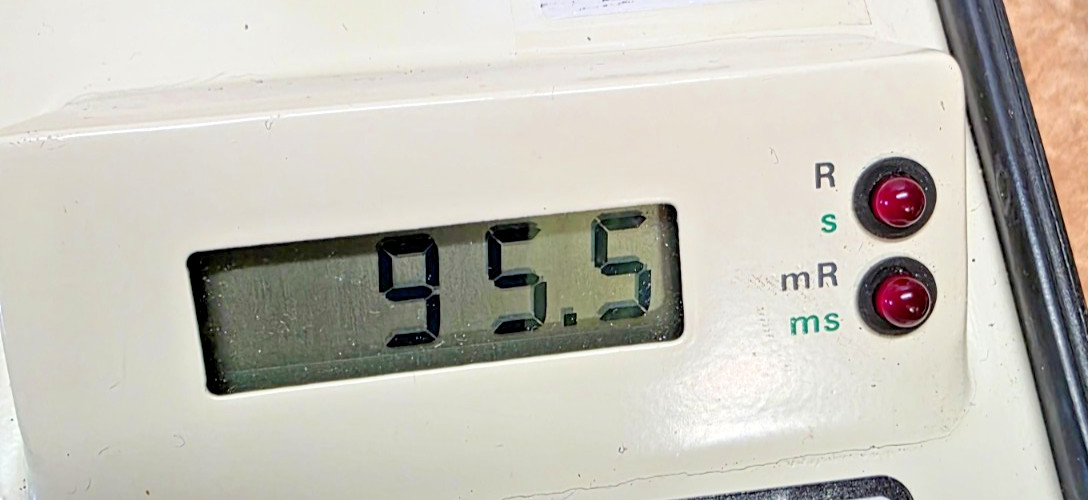 Radcal 10×5-180 probe detector Radiation test meter MDH Fluke unfors raysafe RTI