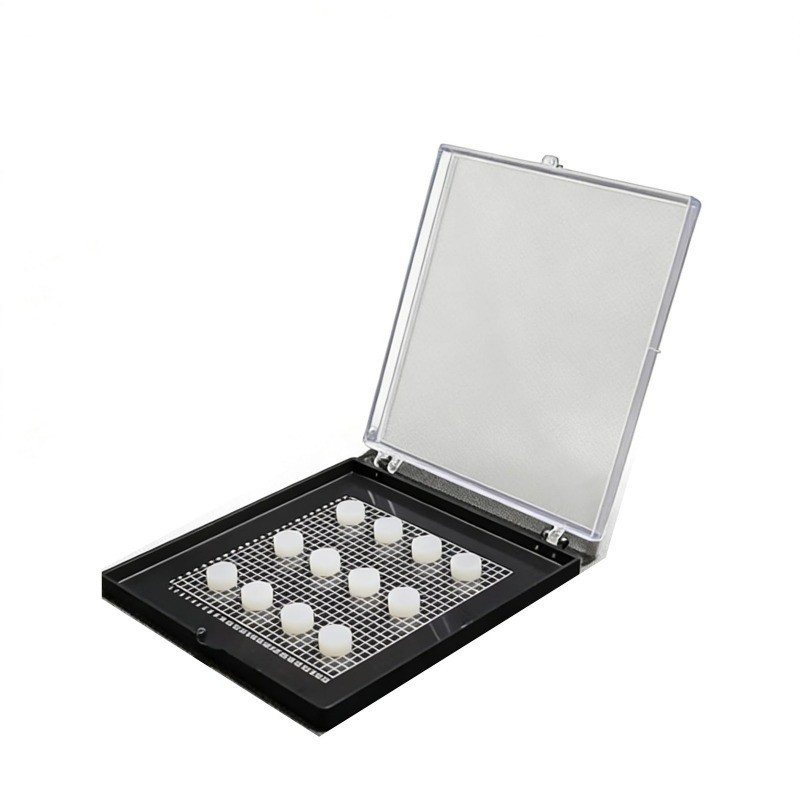 SEM Stub Holder Box Aluminum Sample Storage Case Electron Microscope Lab