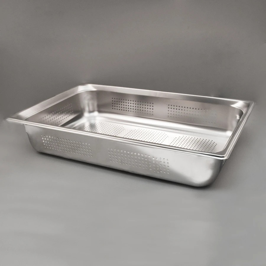 Instrument Tray – Perforated Bottom, 20-3/4″ x 12-3/4″ x 4″, PK 6 – 10-1949-6