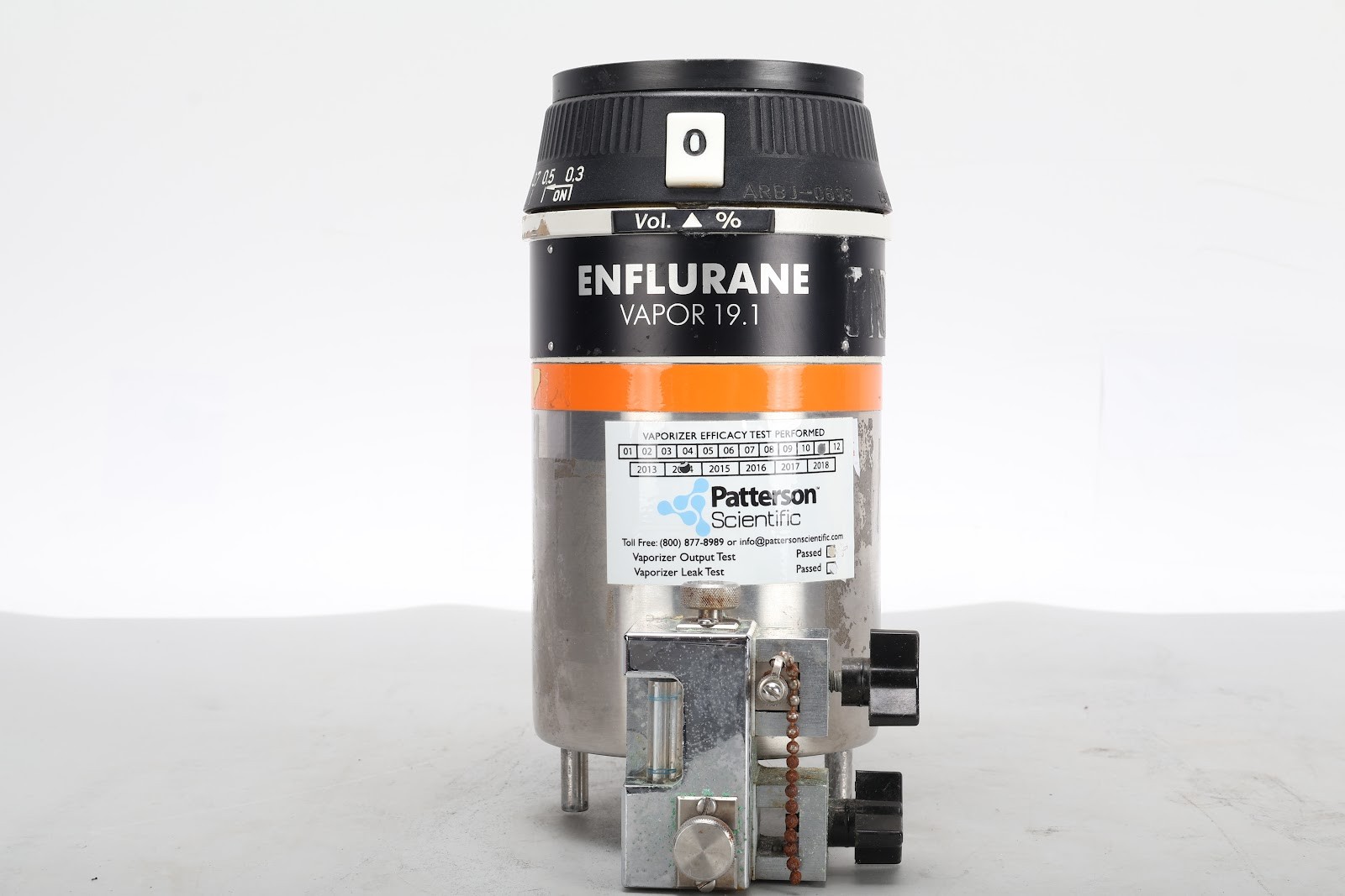 Drager Vapor 19.1 Enflurane Anesthesia Vaporizer – Fair Condition