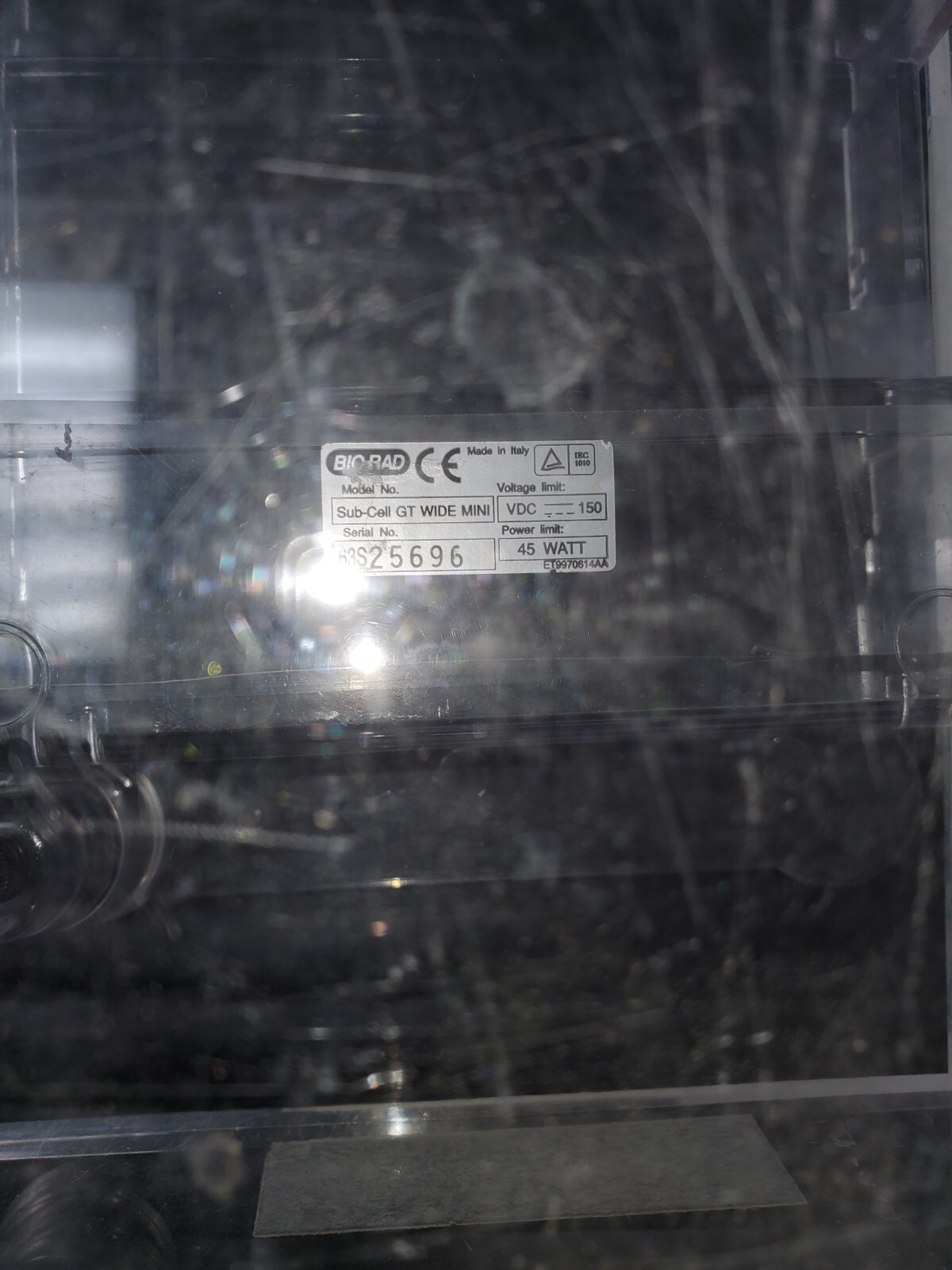 Bio-Rad Wide Mini-Sub Cell GT Gel DNA Electrophoresis System