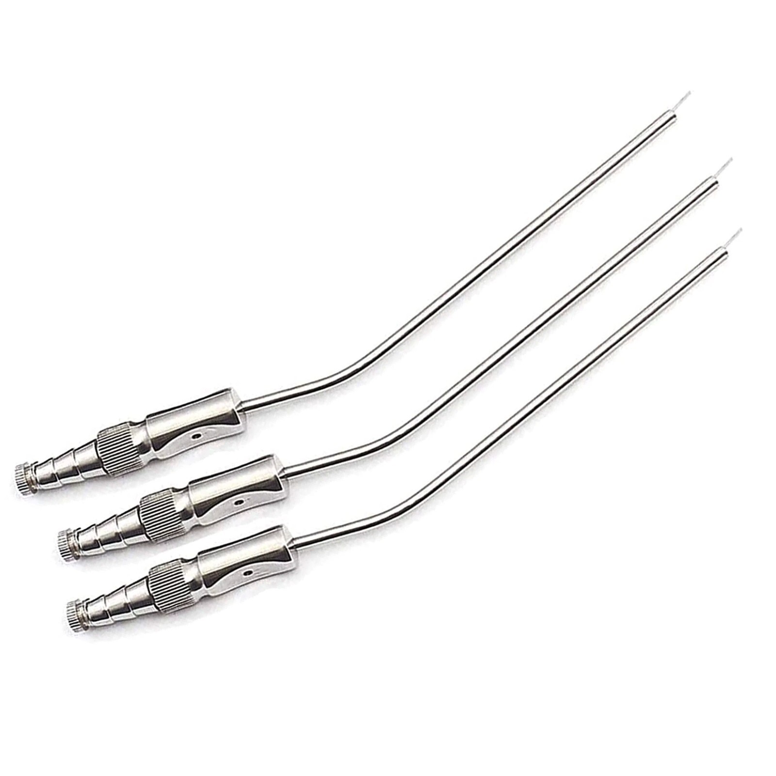 FRAZIER Suction Tube 8, 10, And 12 Fr Dental Surgical ENT Instruments 3pcs