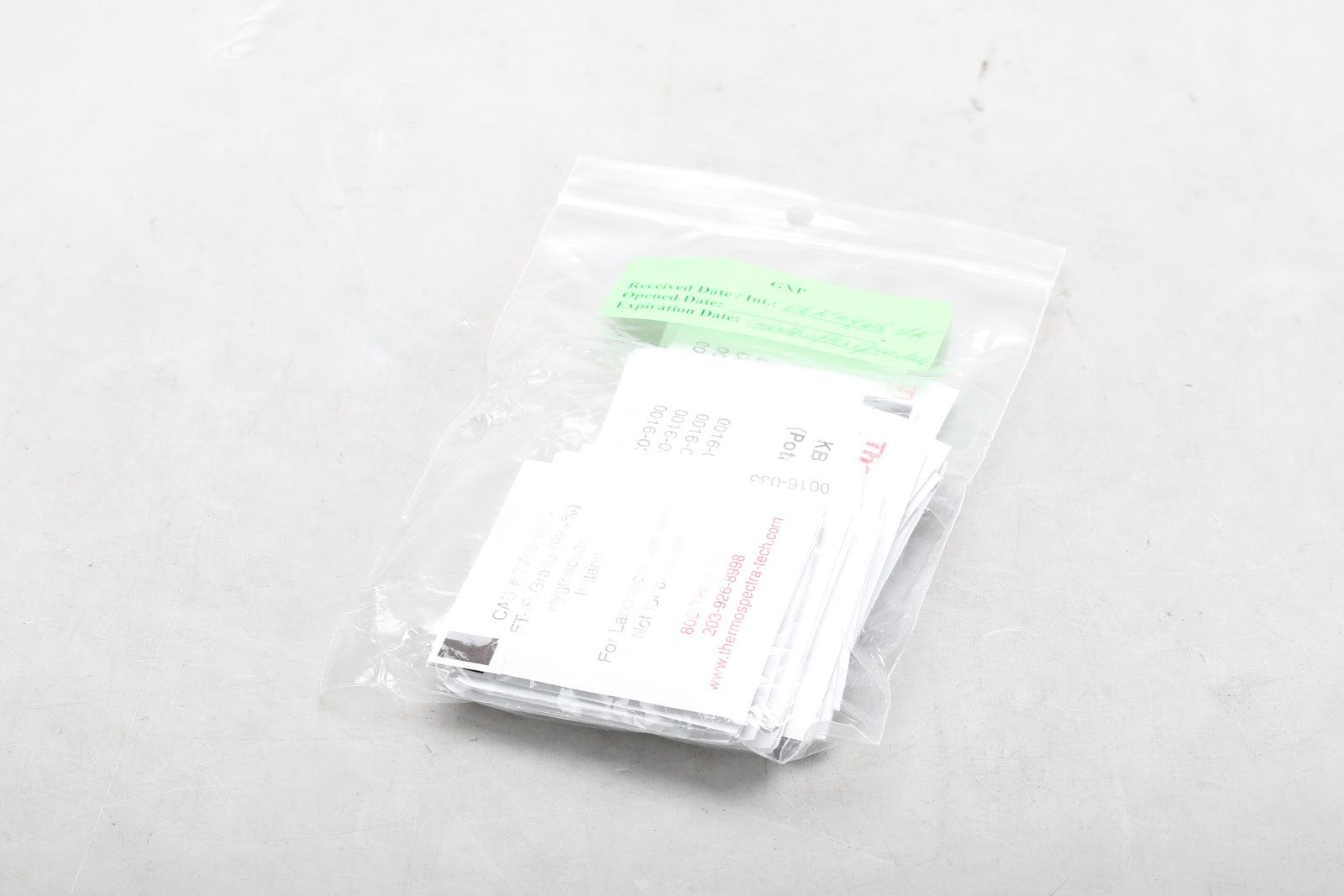 Thermo Scientific 0016-030 KBr Powder Packet 0.5g Qty: 25 – NEW