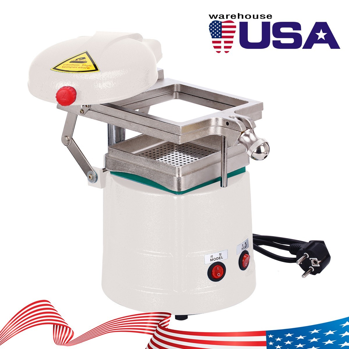 Dental Vacuum Forming Molding Former Machine Heat Thermoforming tray retainer