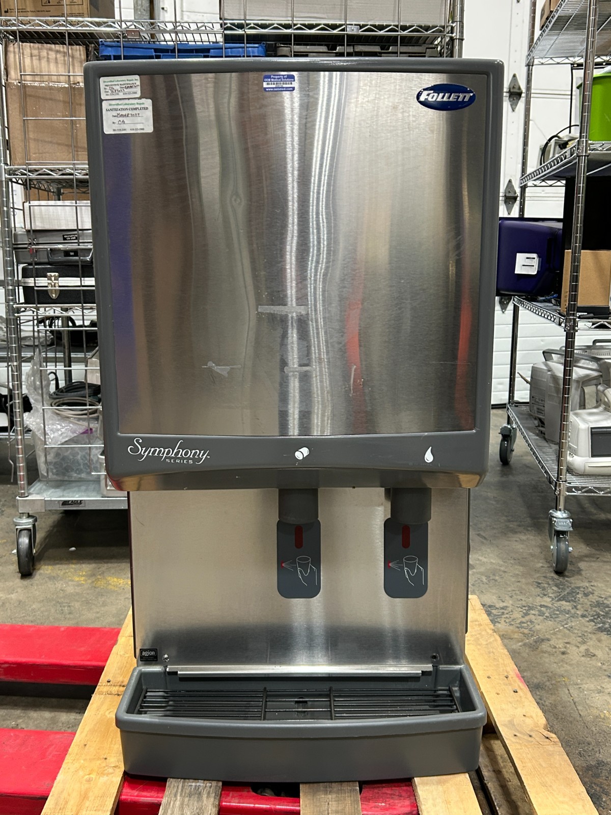 Follett 50CI400A-S Countertop Dispenser with SensorSAFE Dispensing – AS-IS