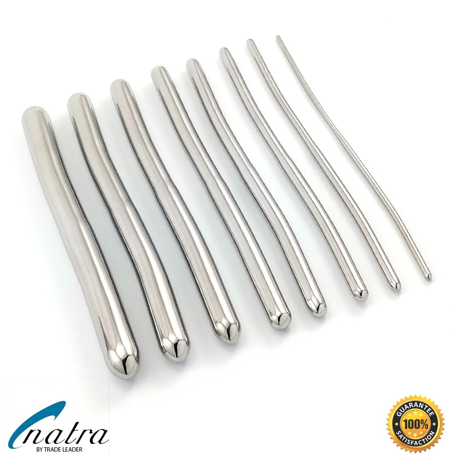 Hegar Dilator Set 3-18 mm Stainless Steel Bougie (No Medical Product)