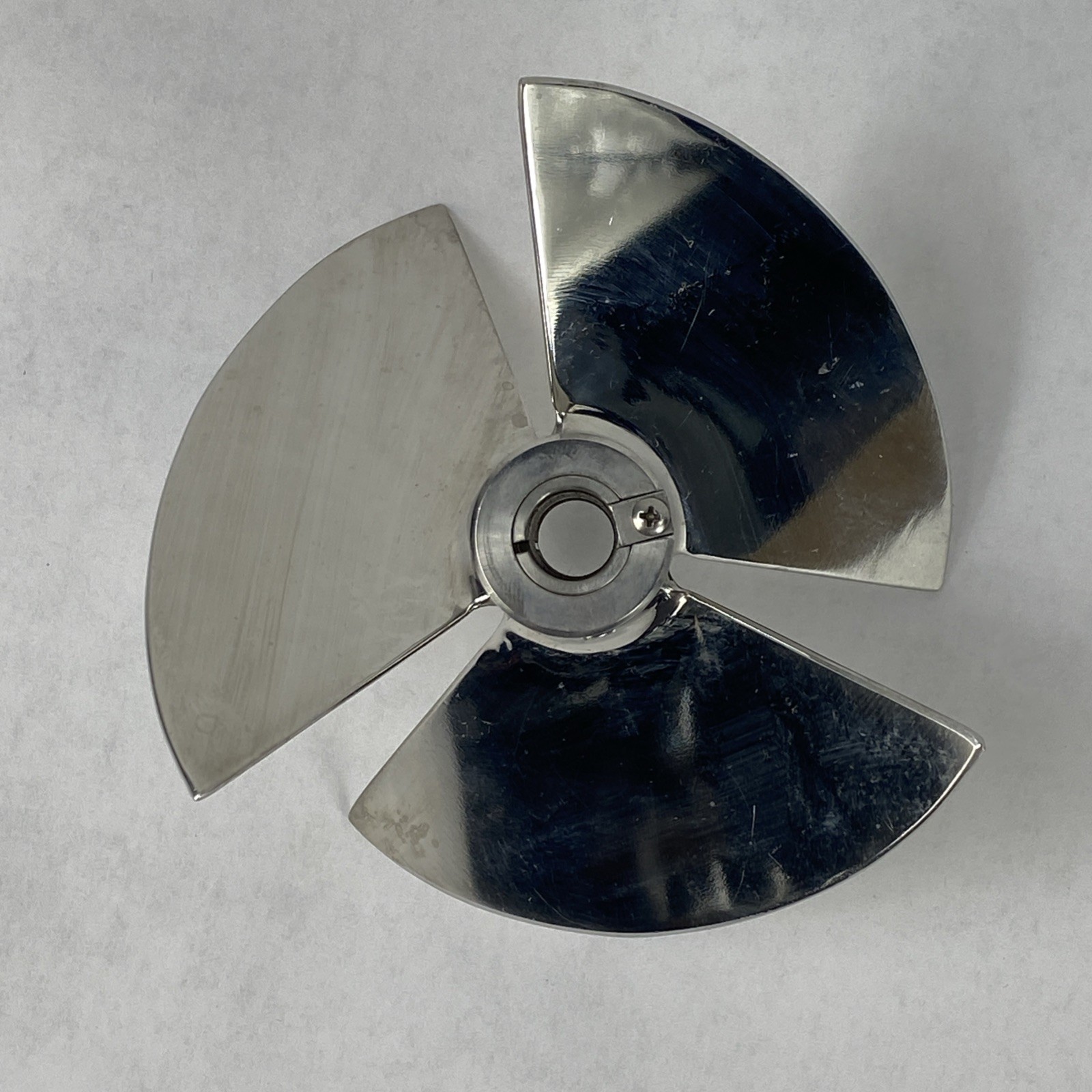 Unbranded Bioreactor Elephant Ear 3-Blade Vortex Mixer Propeller