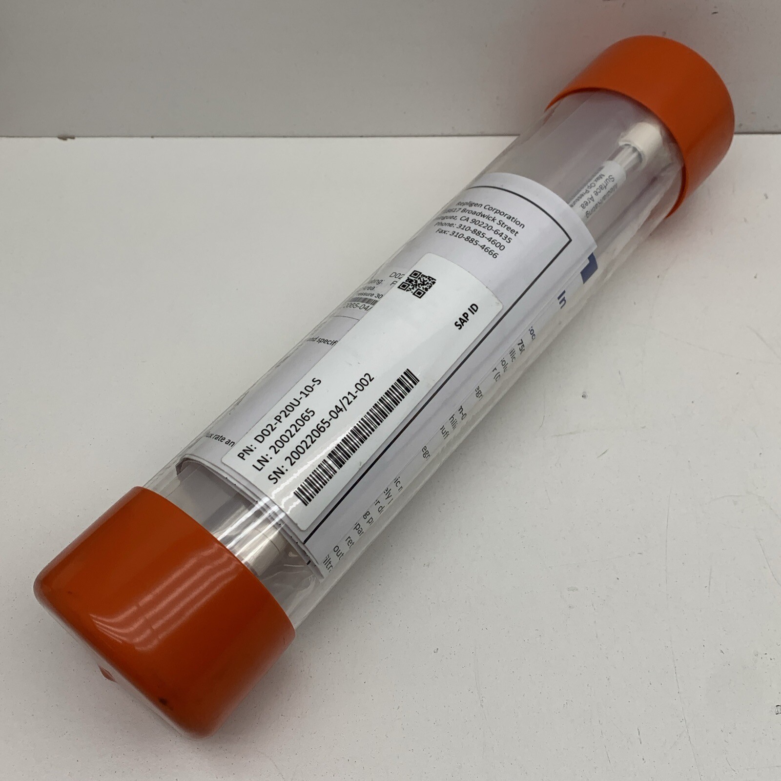 Repligen D02-P2OU-10-S Midikros Hollow Fiber Filter Module 20cm 0.2um PES