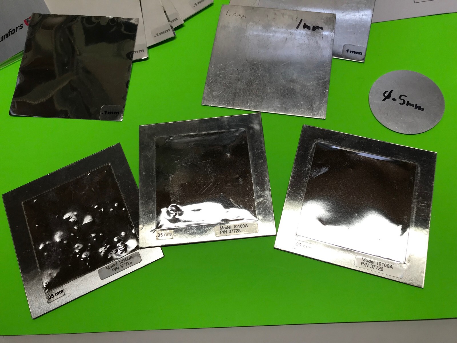 RMI 115A HVL aluminum 99.9% phantom xray test tool unfors radcal Fluke raysafe