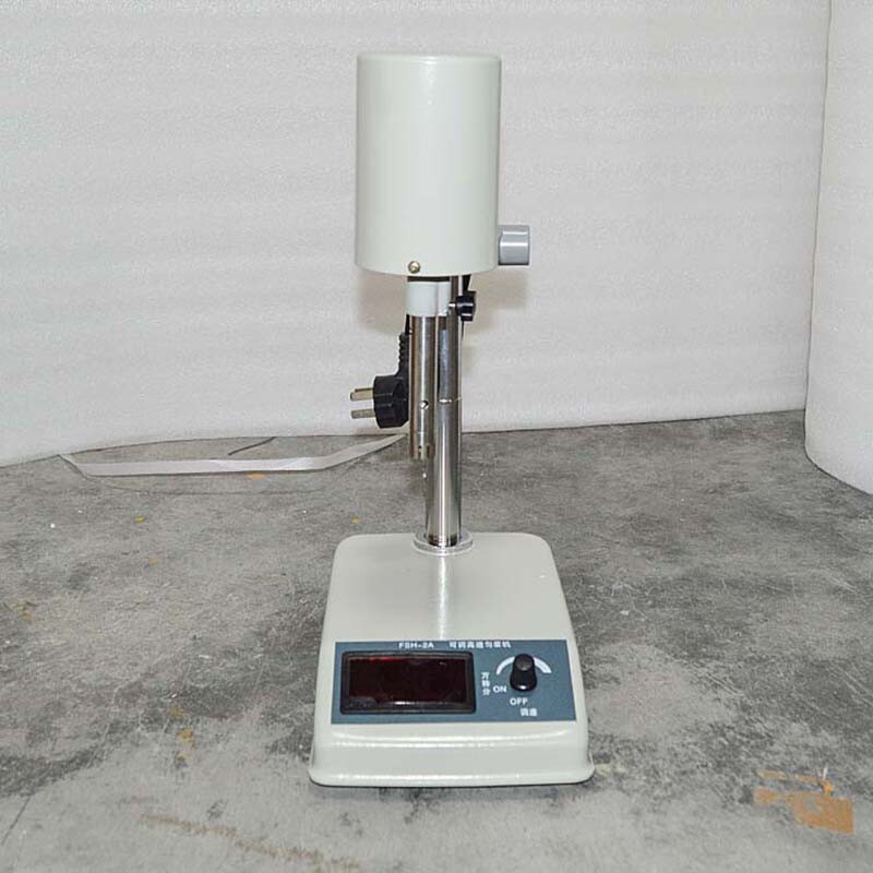 Lab Homogenization Machine High Speed Dispersion Device Emulsifier FSH-2A 220V
