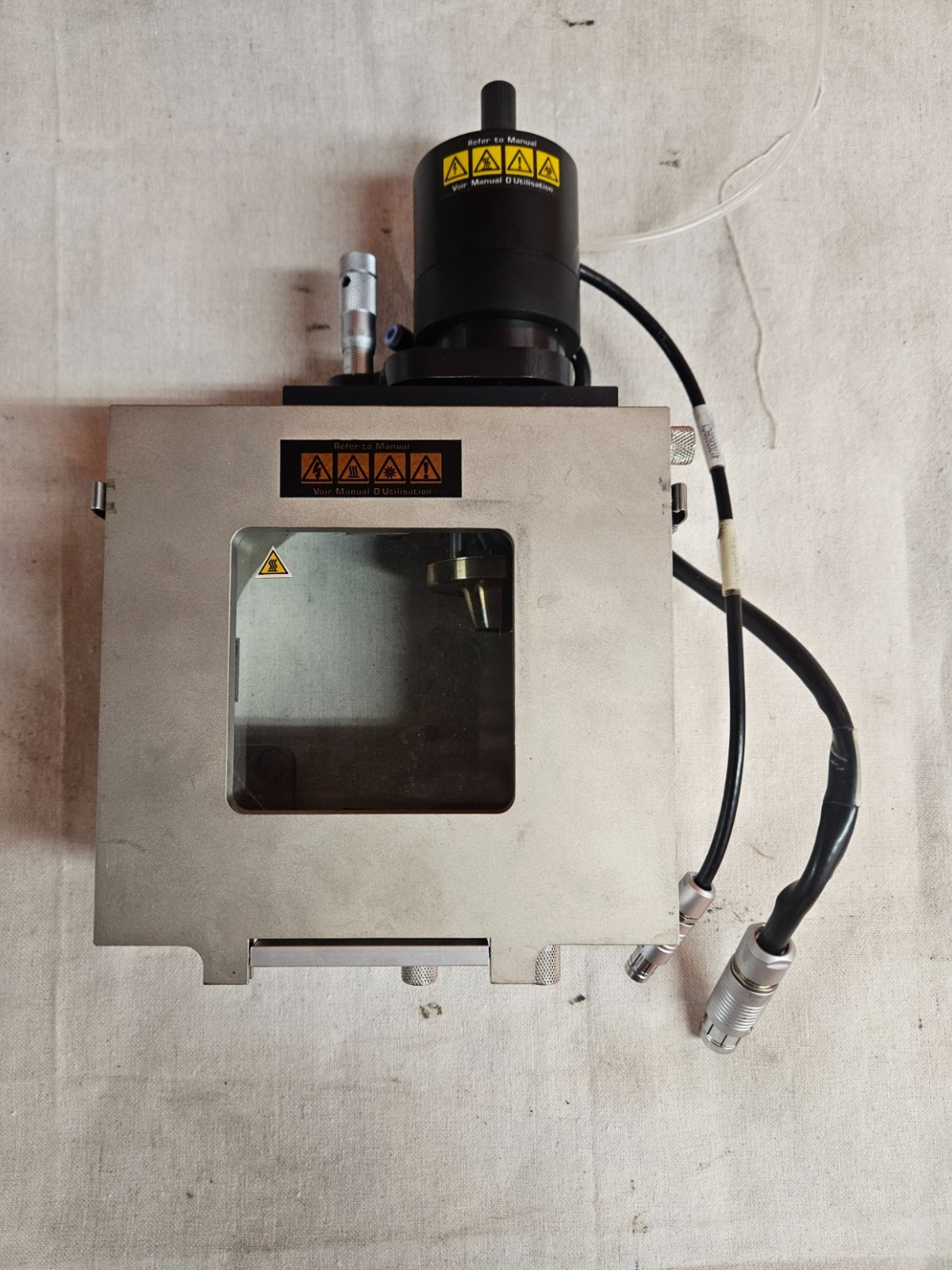 Waters Micromass LCT Premier Ion Source Enclosure Assembly w/ ESI Probe