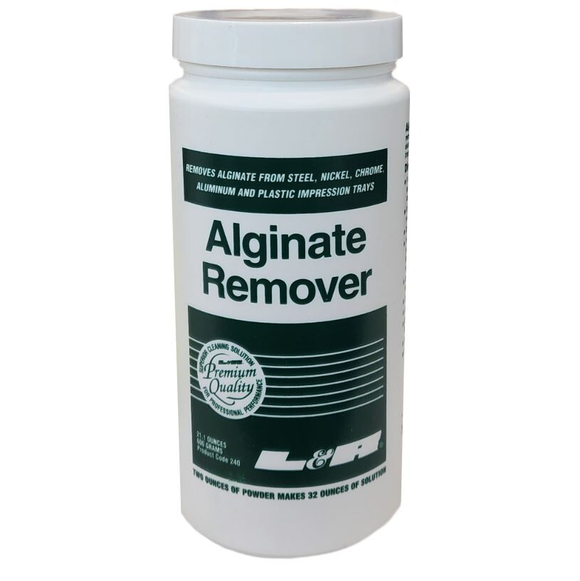 *1-Bottle* L&R Ultrasonics Alginate Remover 21.1 Oz Concentrated Powder 240