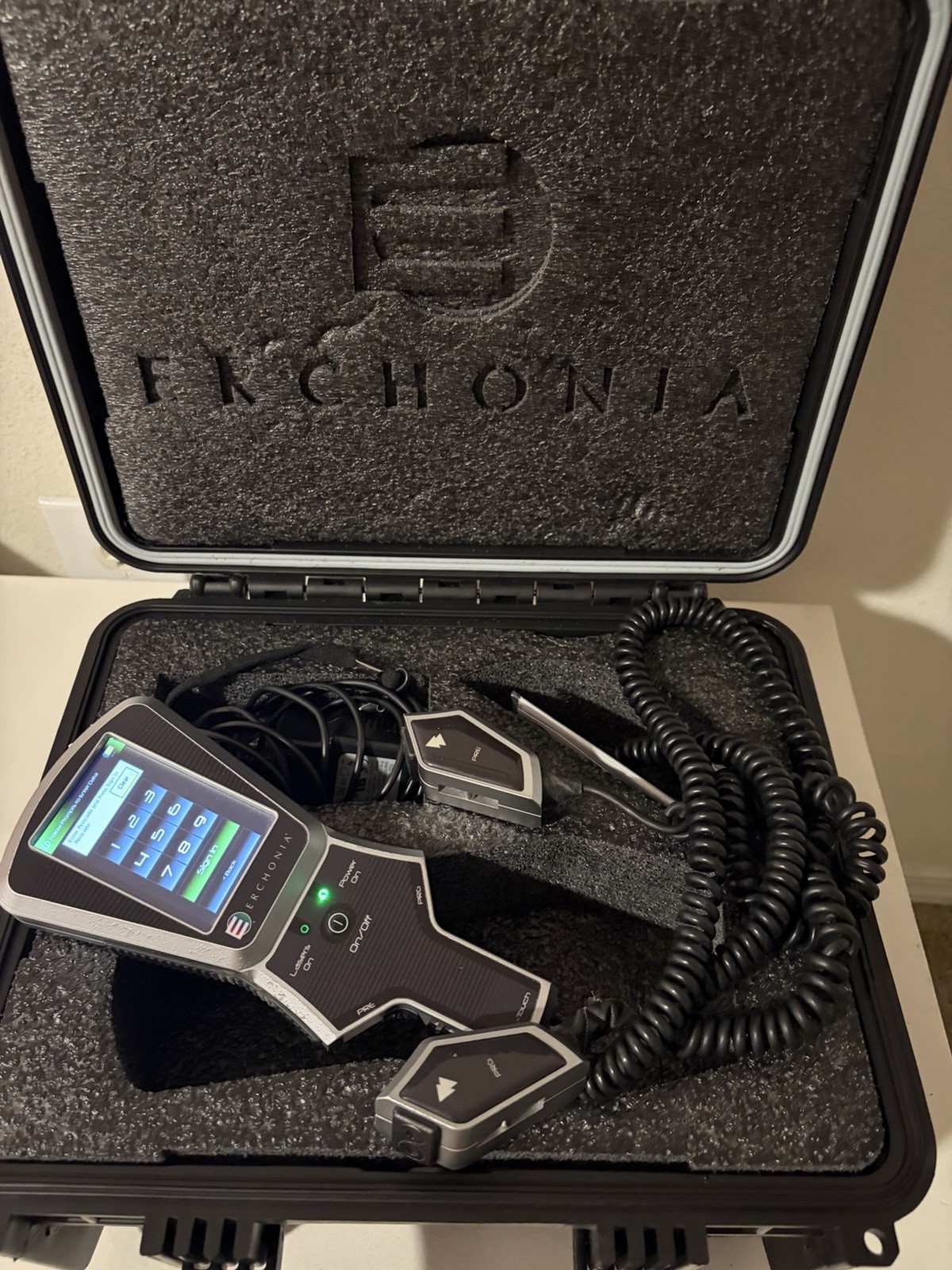 Erchonia PL-Touch Low Level Laser Therapy Device Kit w/ Case, Adapter WORKS