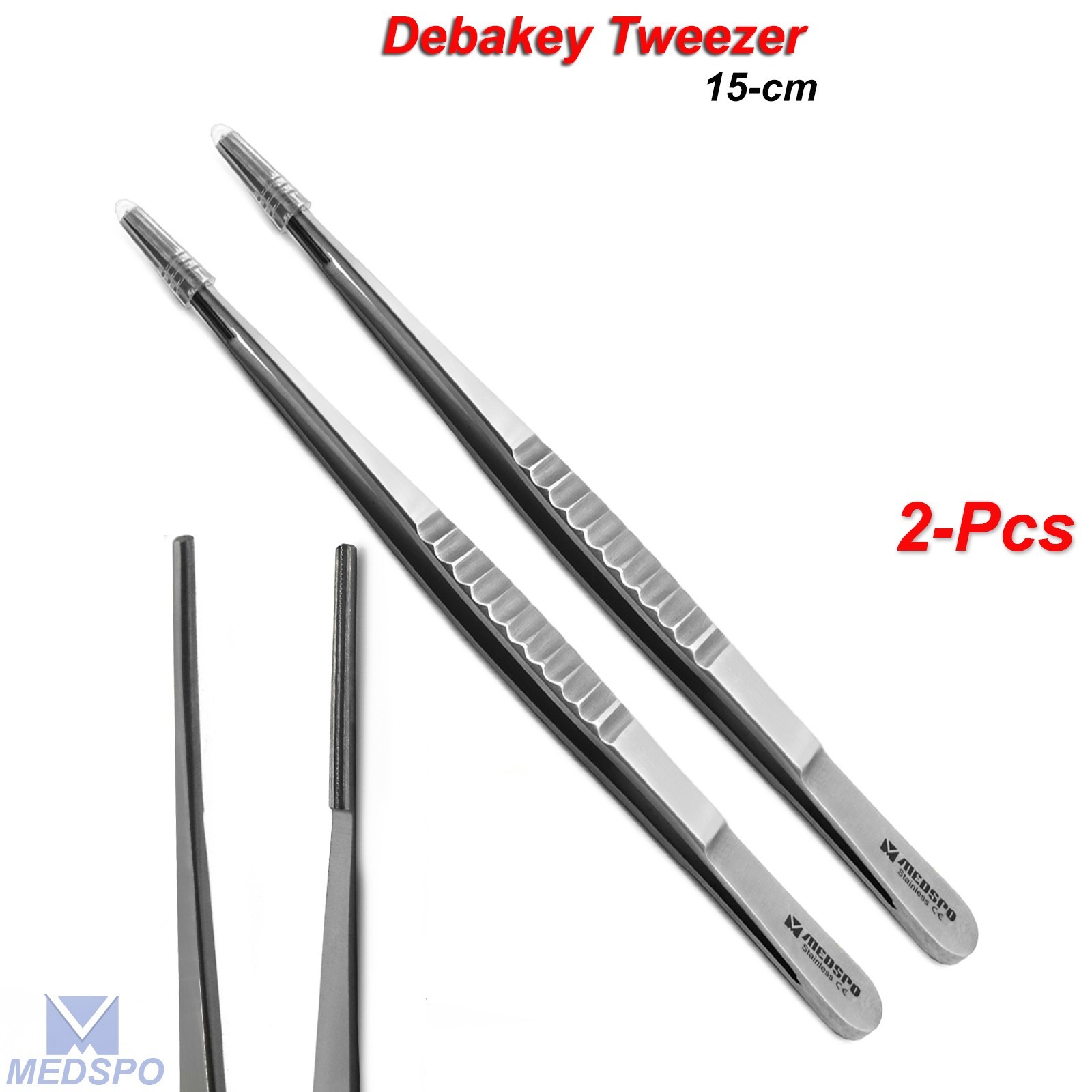 Dental Veterinary Debakey Tweezers Surgical Thumb Tissue Dissection Forceps