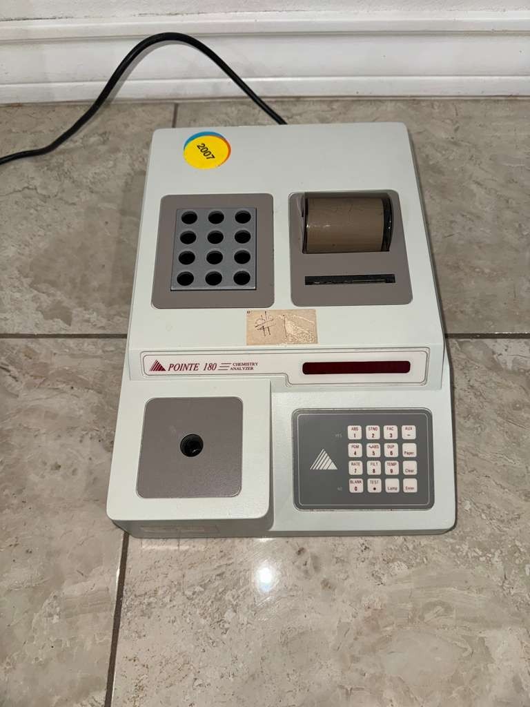 Pointe 180 Automatic Chemistry Analyzer Bichromatic Photometer Model 1907+