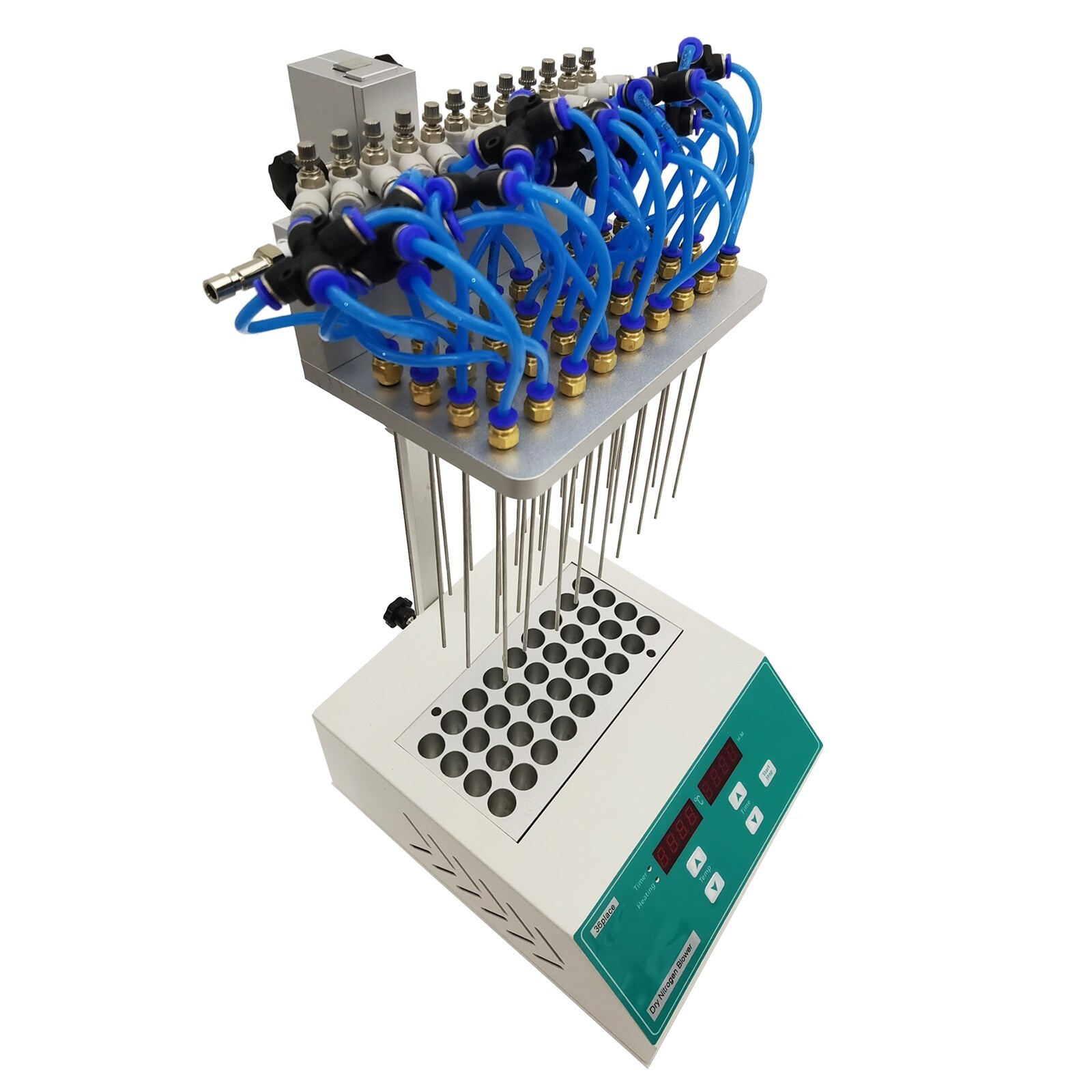 110V 400W 36-Gas-Needles Lab Nitrogen Evaporator Termovap Sample Concentrator