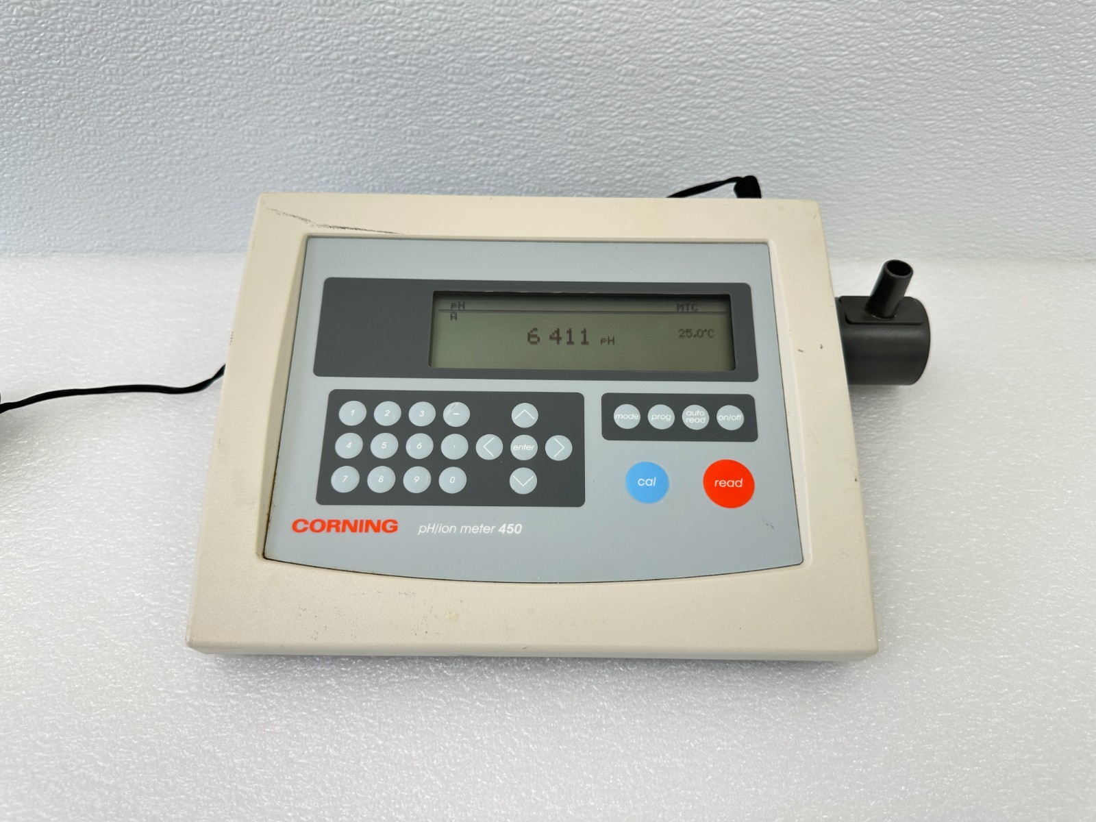 Corning 450 pH/ion Research Benchtop Meter w/ AC POWER ADAPTER FREE SHIPPING 🚚
