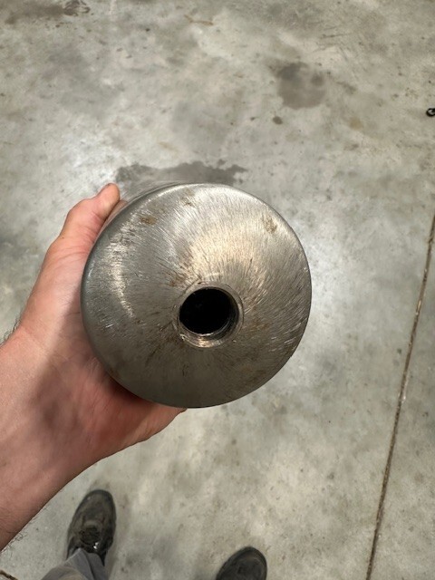 Sample Cylinder Double Ended Unbranded 1000 ML 1/2” Pipe Thread Both Ends