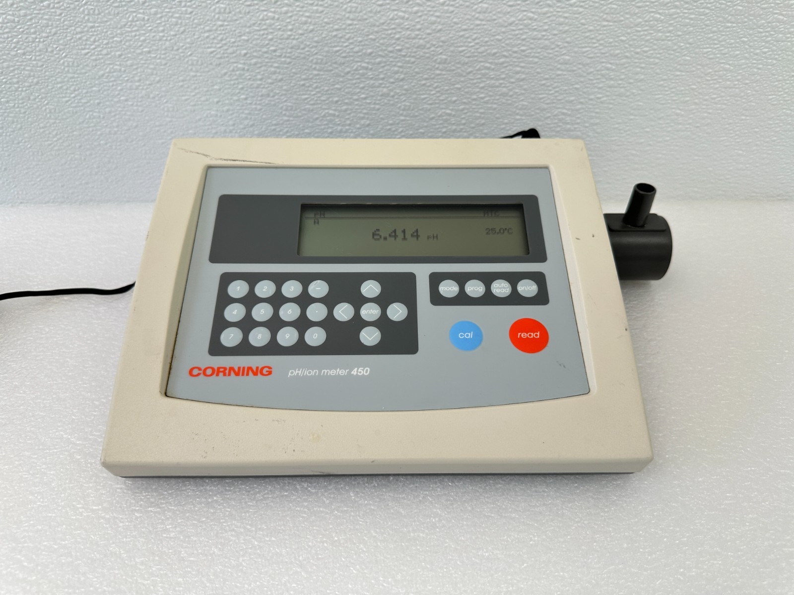 Corning 450 pH/ion Research Benchtop Meter w/ AC POWER ADAPTER FREE SHIPPING 🚚